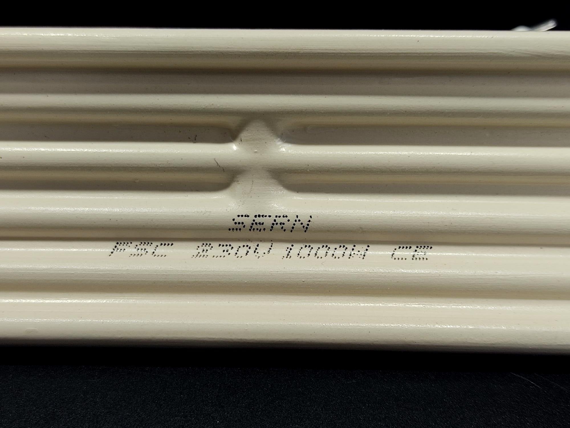 İnfrared Seramik Isıtıcı Rezistans KONKAV 245X60mm 1000W 230V Beyaz Renk FSC Model