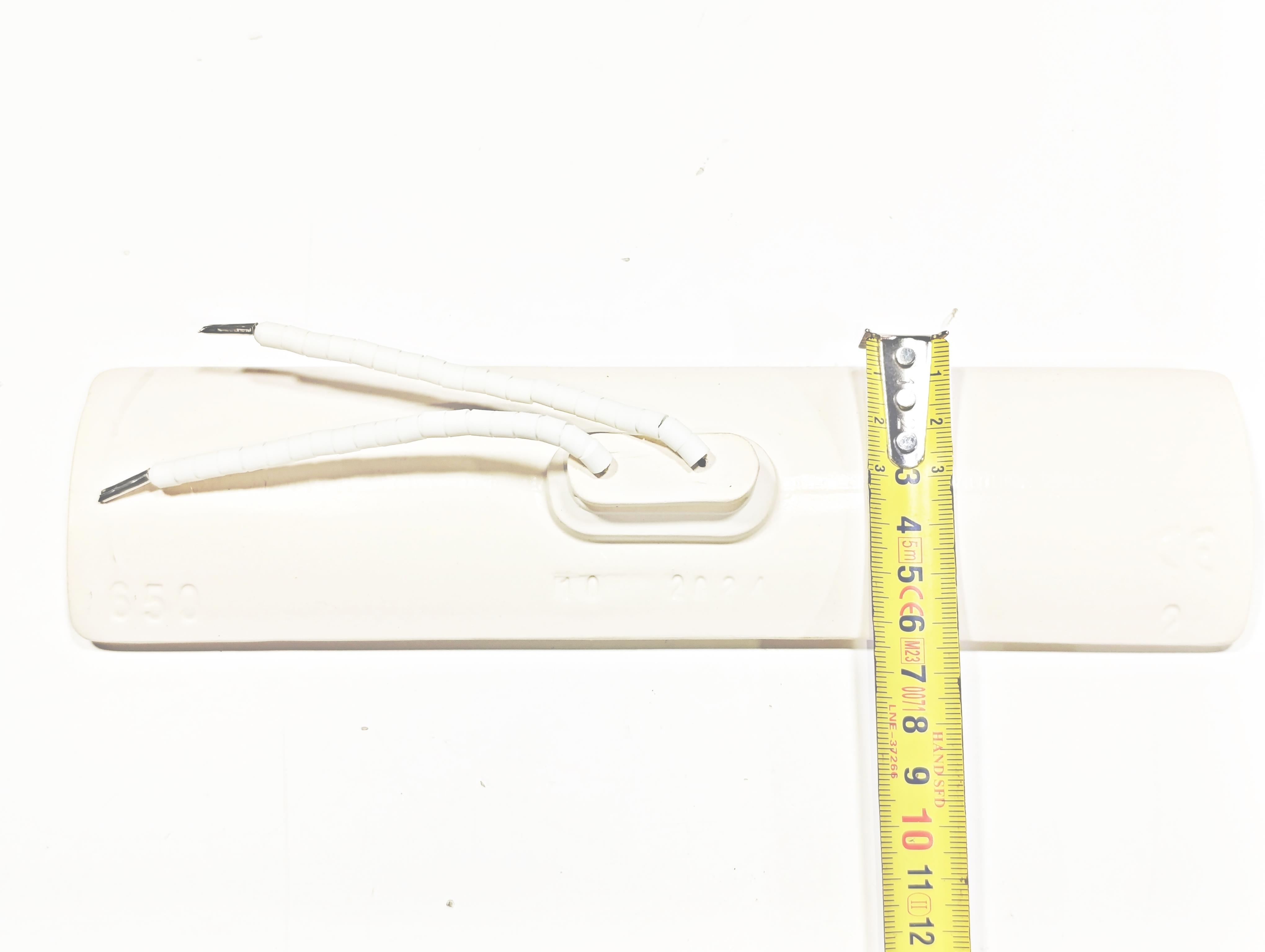 İnfrared Seramik Isıtıcı Rezistans KONKAV 245X60mm 650W 230V Beyaz Renk FSC Model