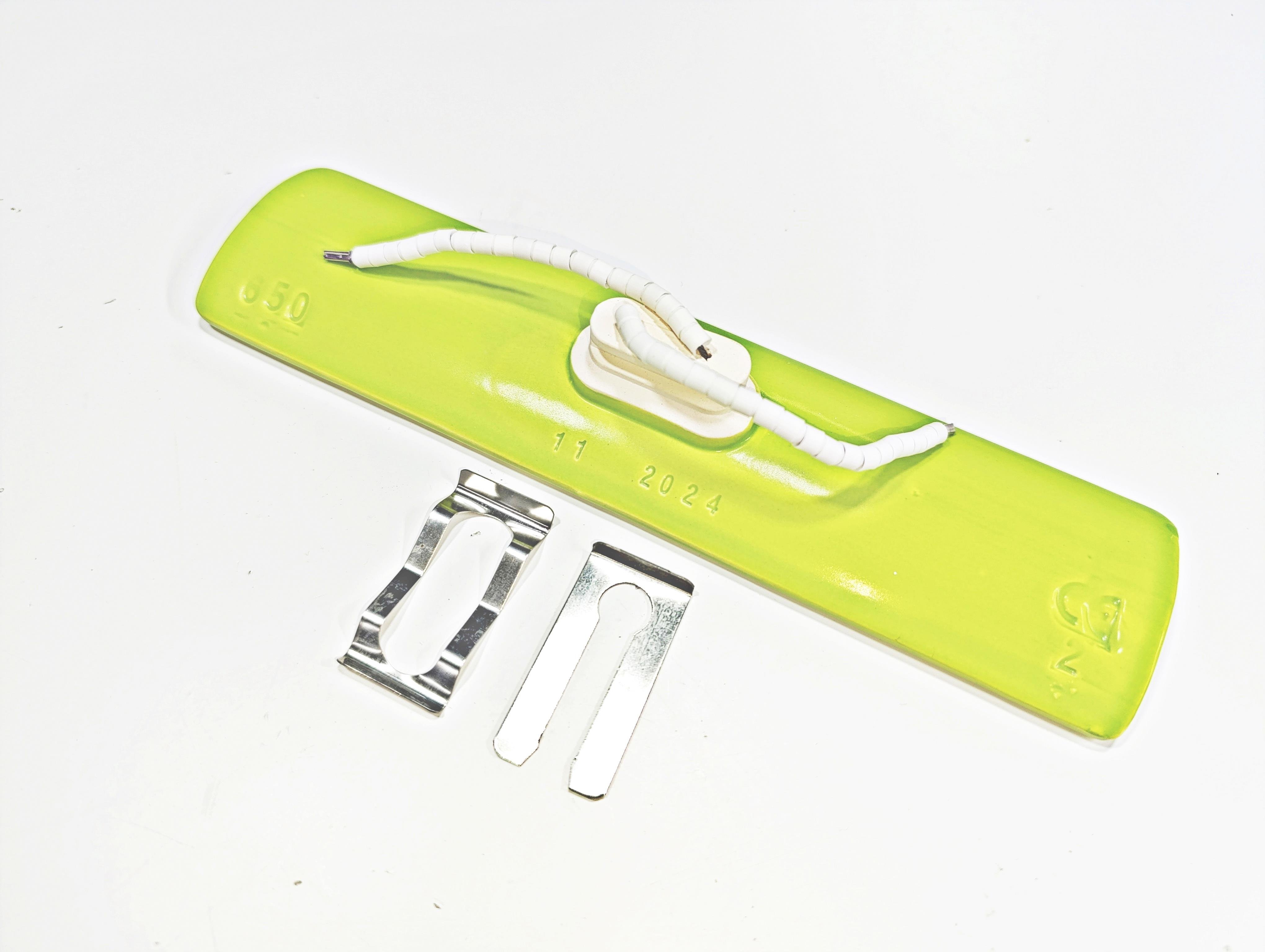 İnfrared Seramik Isıtıcı Rezistans KONKAV 245X60mm 650W 230V Yeşil Renk FSC Model