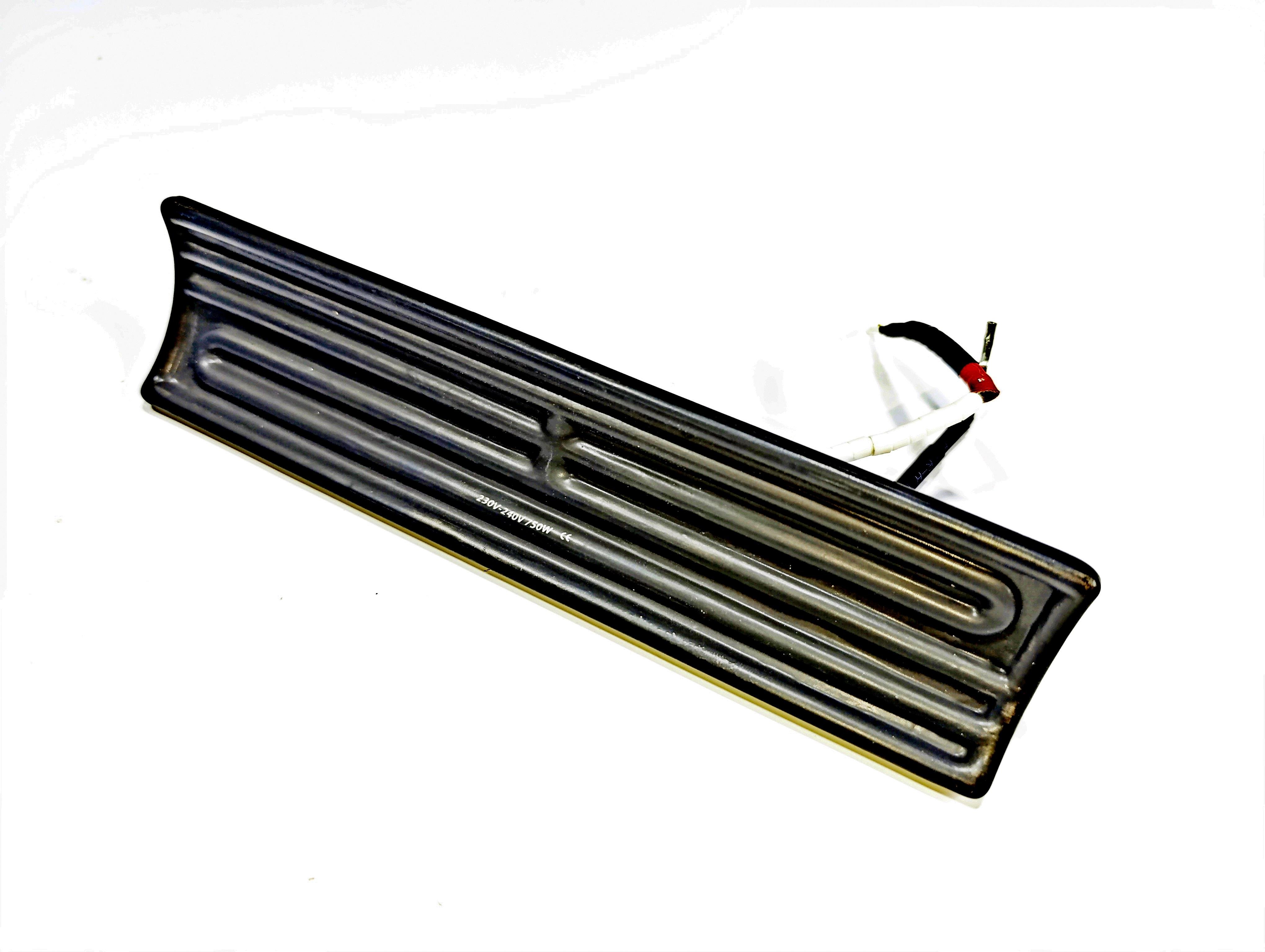 İnfrared Seramik Isıtıcı Rezistans KONKAV 245X60mm 750W 230V Siyah Renk FSC Model