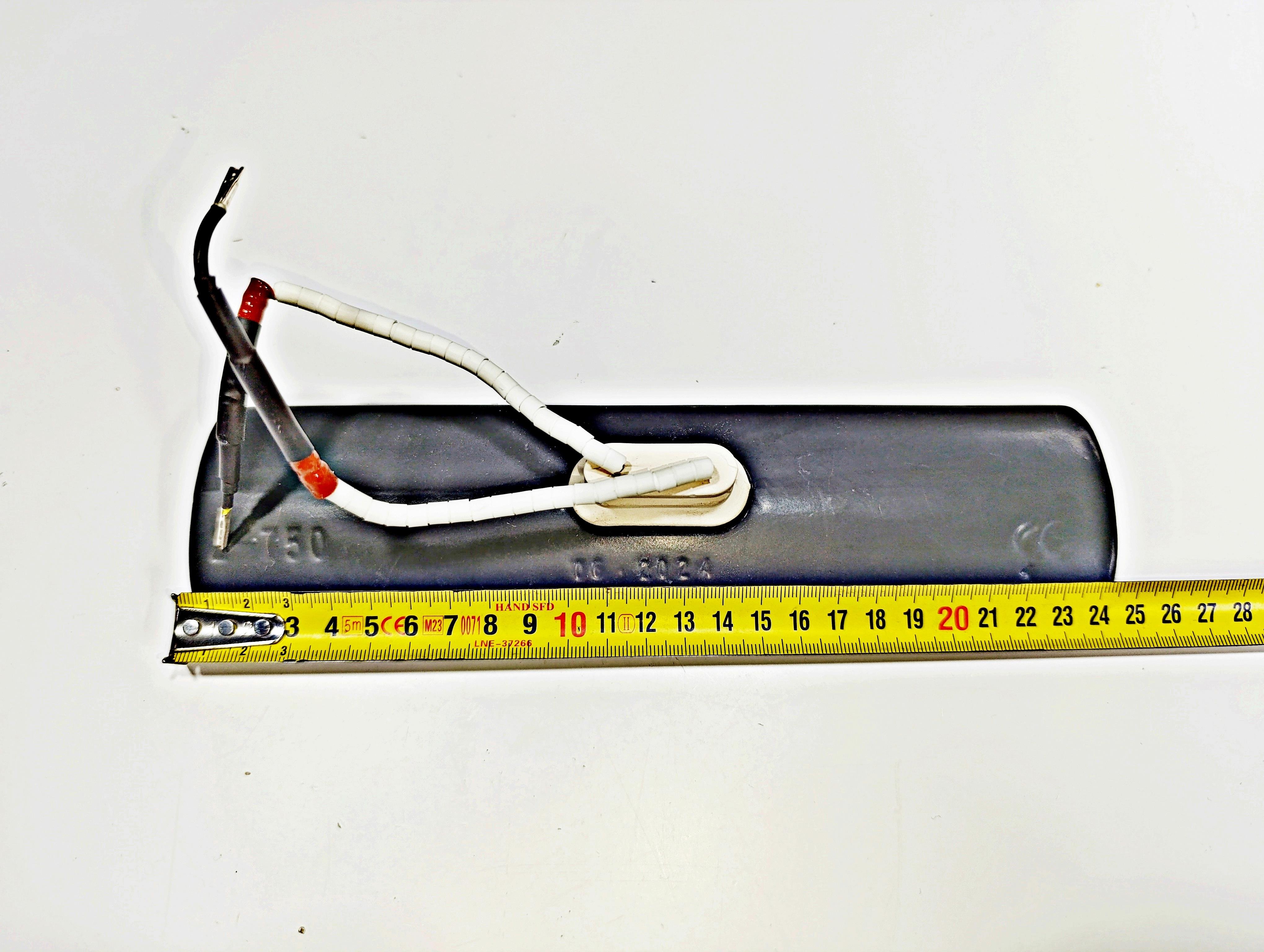 İnfrared Seramik Isıtıcı Rezistans KONKAV 245X60mm 750W 230V Siyah Renk FSC Model