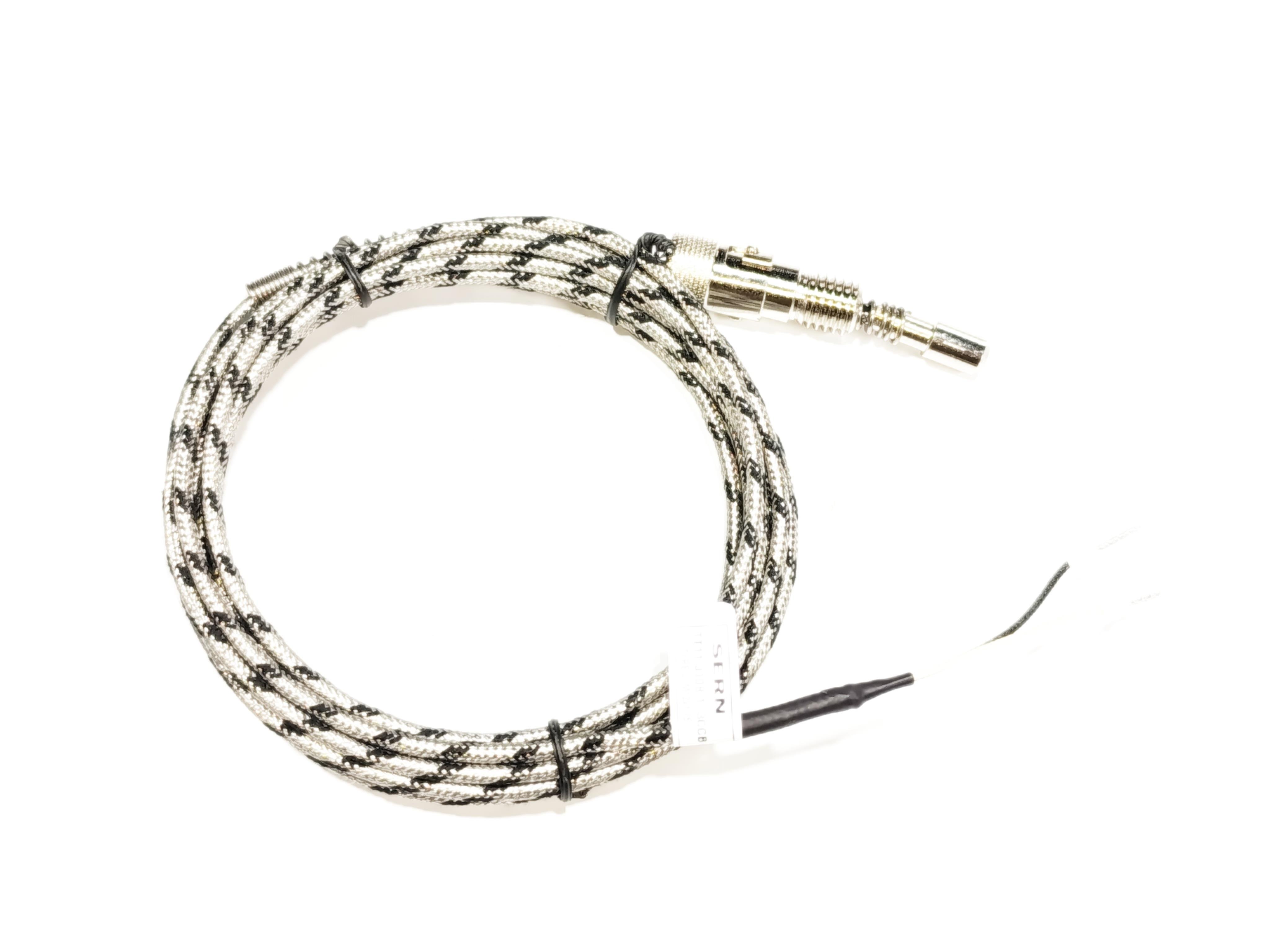 J-Type Q8 M12 Bayonet Model Connector Thermocouple with 3 Meter Cable