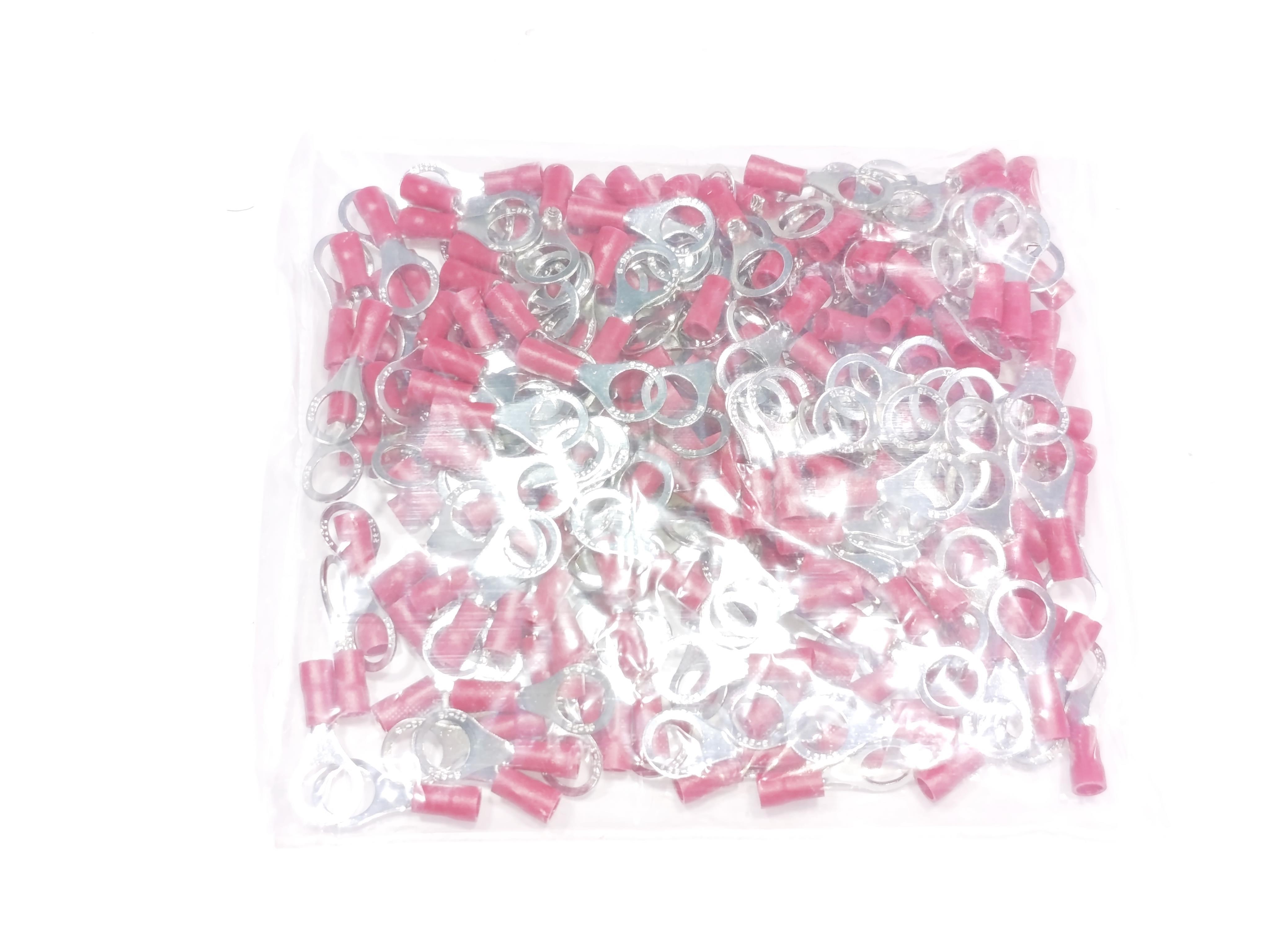  08.Insulated Cable EndsM8 (0.50 x 1.50 mm²) Round Type Insulated Cable End Terminals Red Colour – 1 Pack – 200 PiecesM8 (0.50 x 1.50 mm²) Round Type Insulated Cable End Terminals Red Colour – 1 Pack – 200 Pieces
