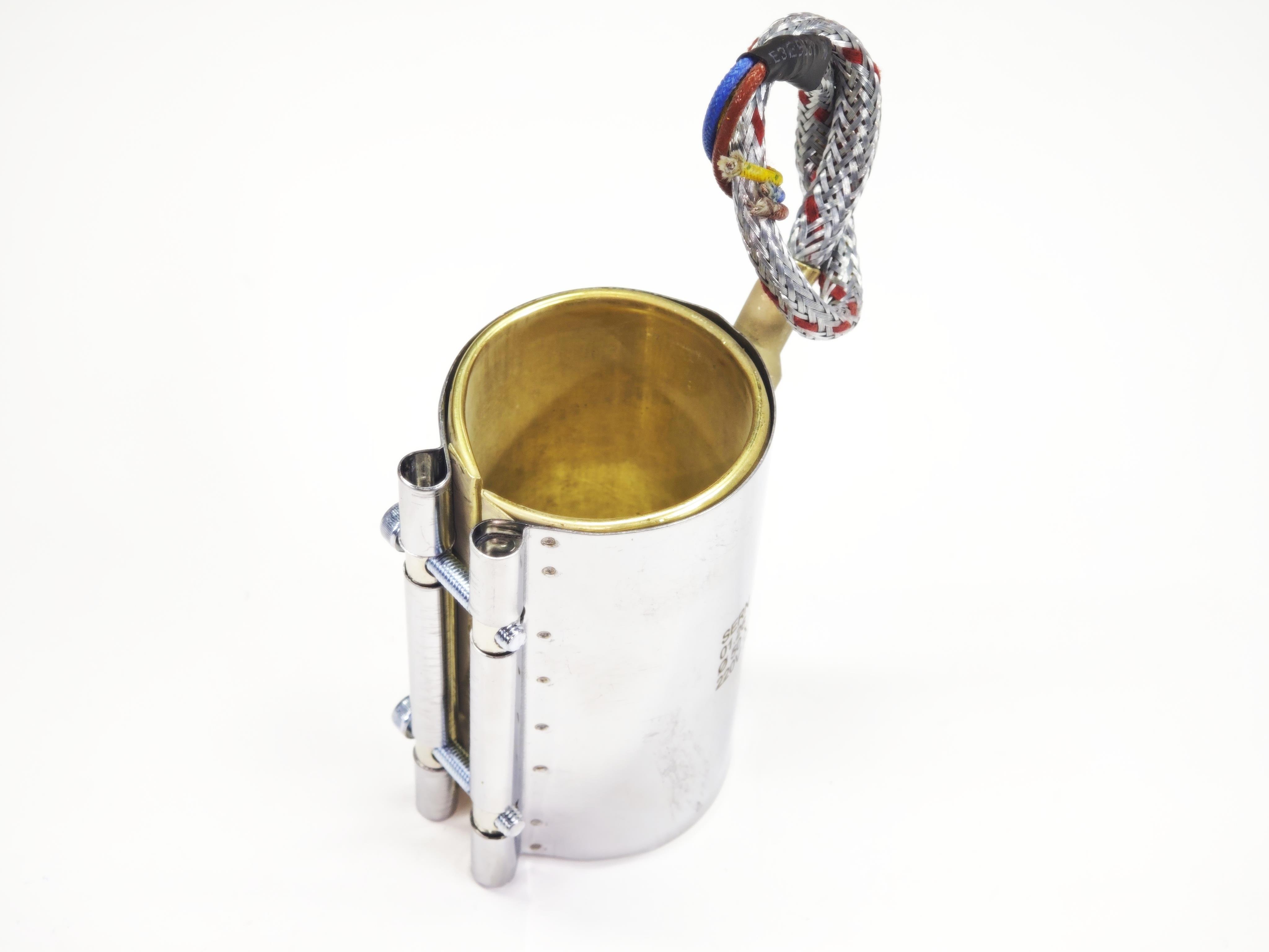 03.Clamp Nozzle Heating ElementsNozzle Brass Heater Heating Element 50mm Diameter - 100mm Length - 750W - 220V Metal ArmoredNozzle Brass Heater Heating Element 50mm Diameter - 100mm Length - 750W - 220V Metal Armored