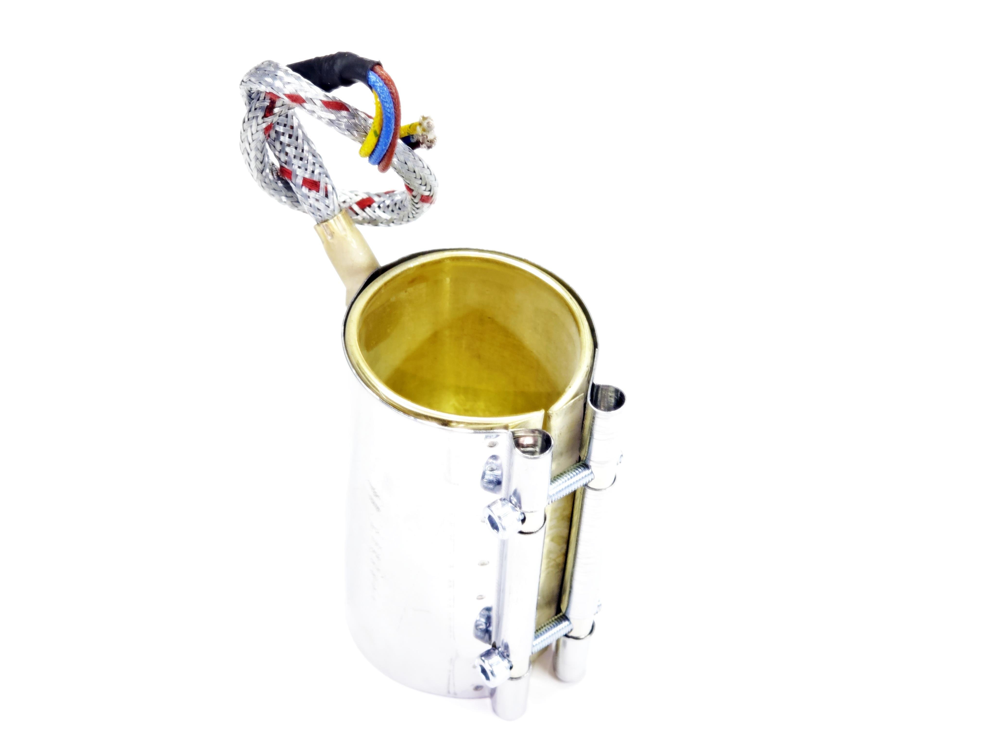 03.Clamp Nozzle Heating ElementsNozzle Brass Heater Heating Element 50mm Diameter - 100mm Length - 750W - 220V Metal ArmoredNozzle Brass Heater Heating Element 50mm Diameter - 100mm Length - 750W - 220V Metal Armored