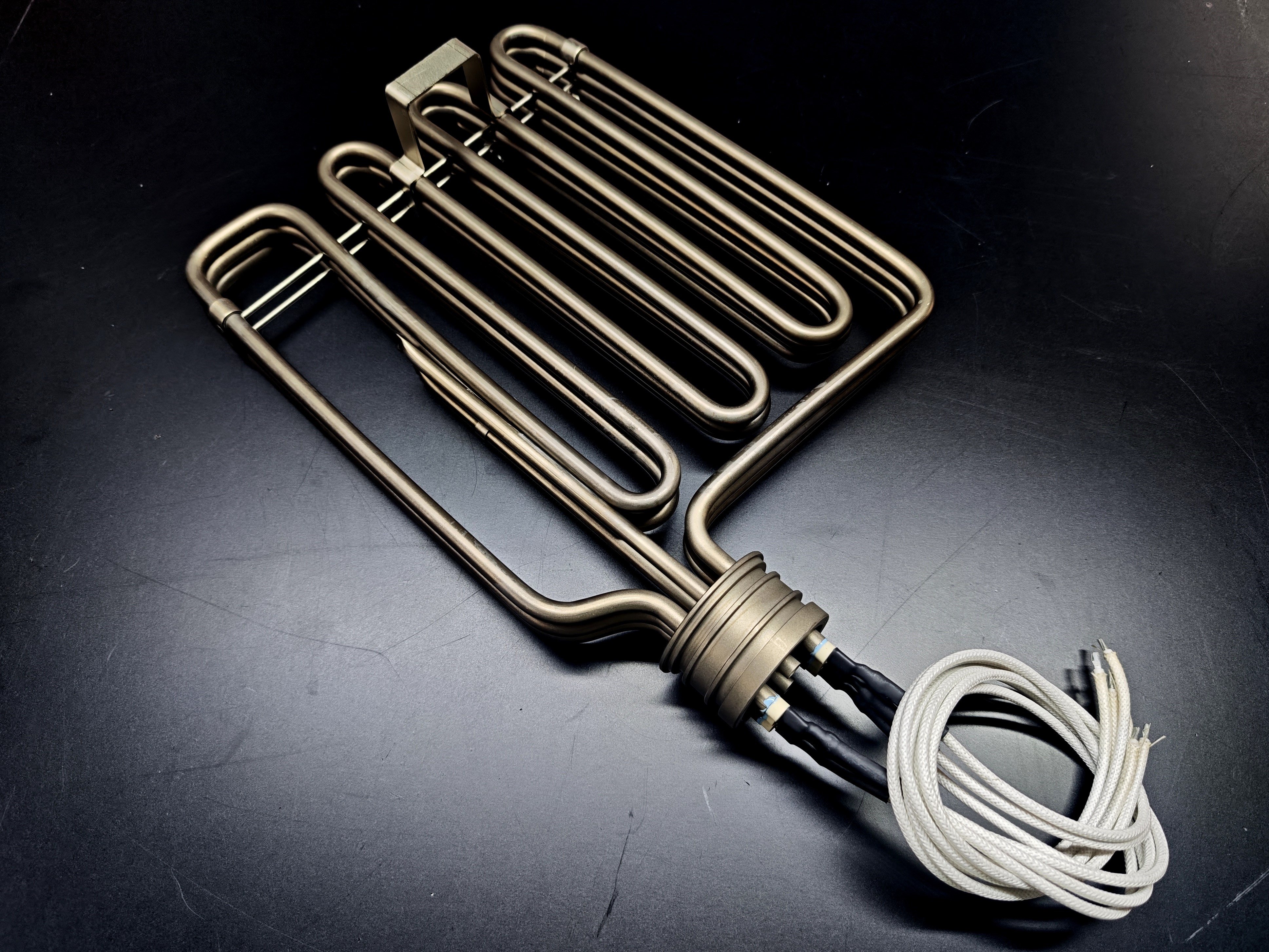 16.RICA Heating ElementsRICA 5251380 Swivel Articulated Commercial Fryer Heating Element 230V/380V 10500W CR304RICA 5251380 Swivel Articulated Commercial Fryer Heating Element 230V/380V 10500W CR304