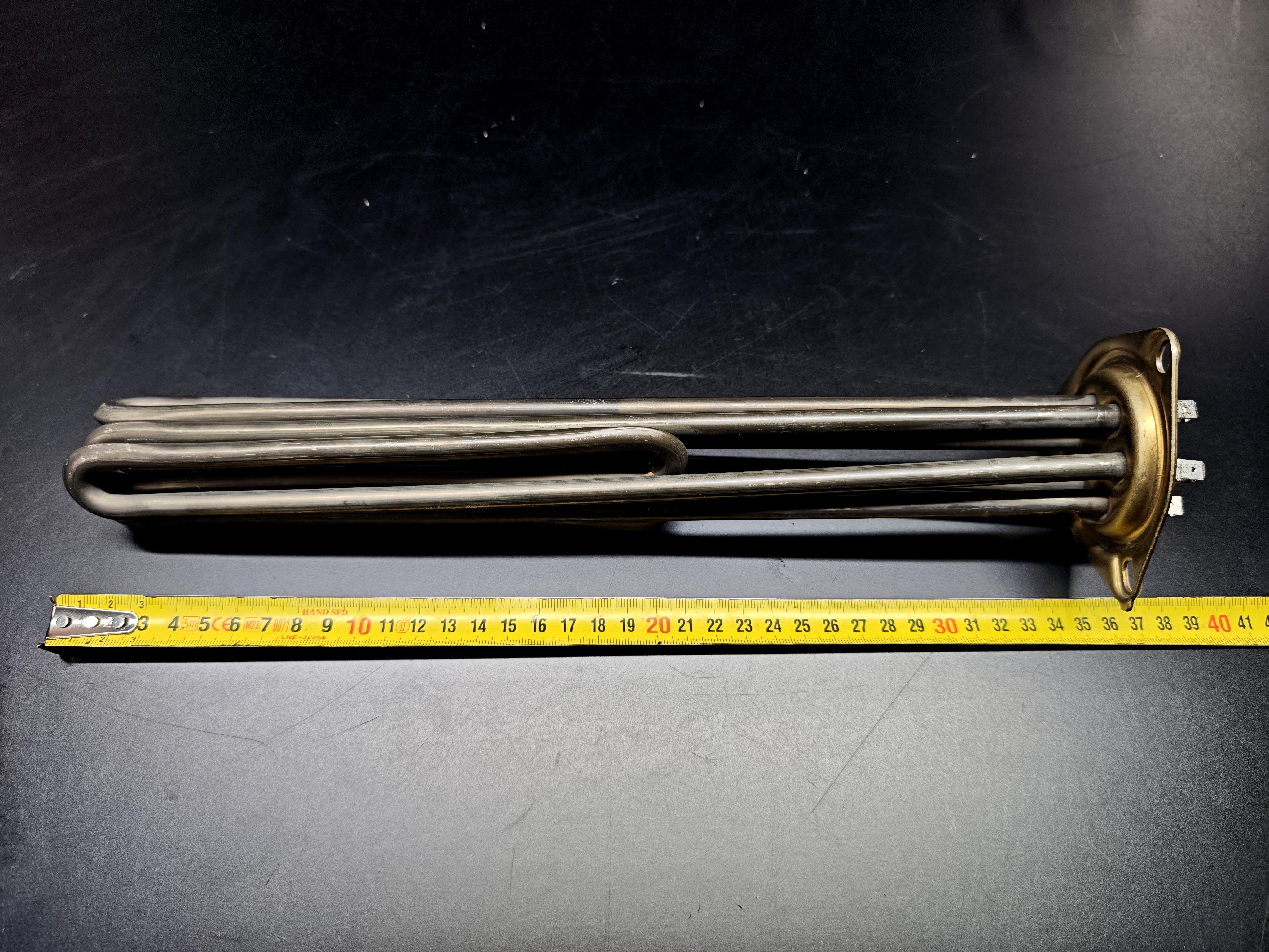 16.RICA Heating ElementsRICA R 5079584 Bent Triangular Flange Immersion Heating Element 230V/400V 9000W Socket Type With Pocket 35cm CR304RICA R 5079584 Bent Triangular Flange Immersion Heating Element 230V/400V 9000W Socket Type With Pocket 35cm CR304