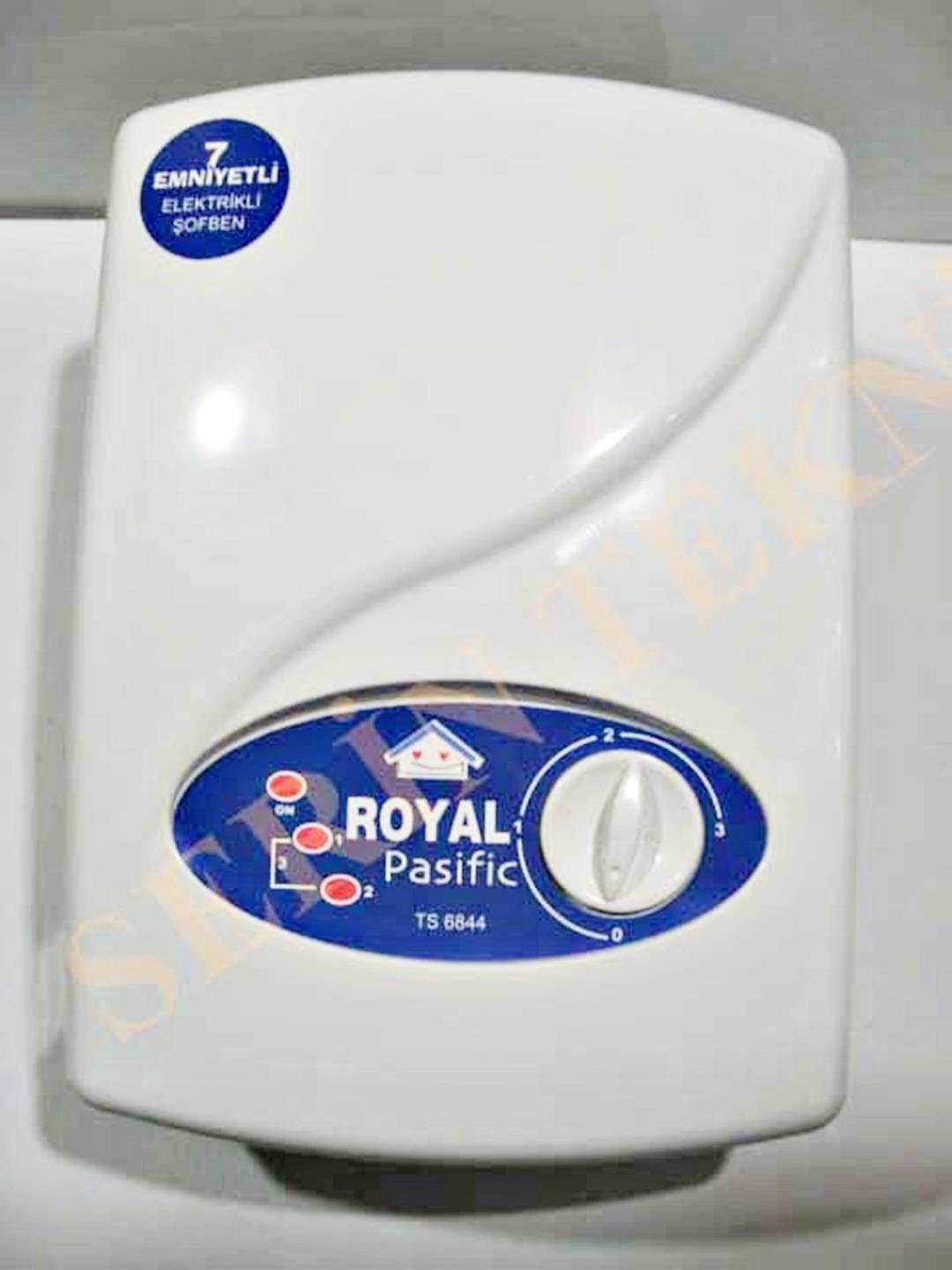 Royal Pasific Elektrikli Şofben Ani Su Isıtıcısı