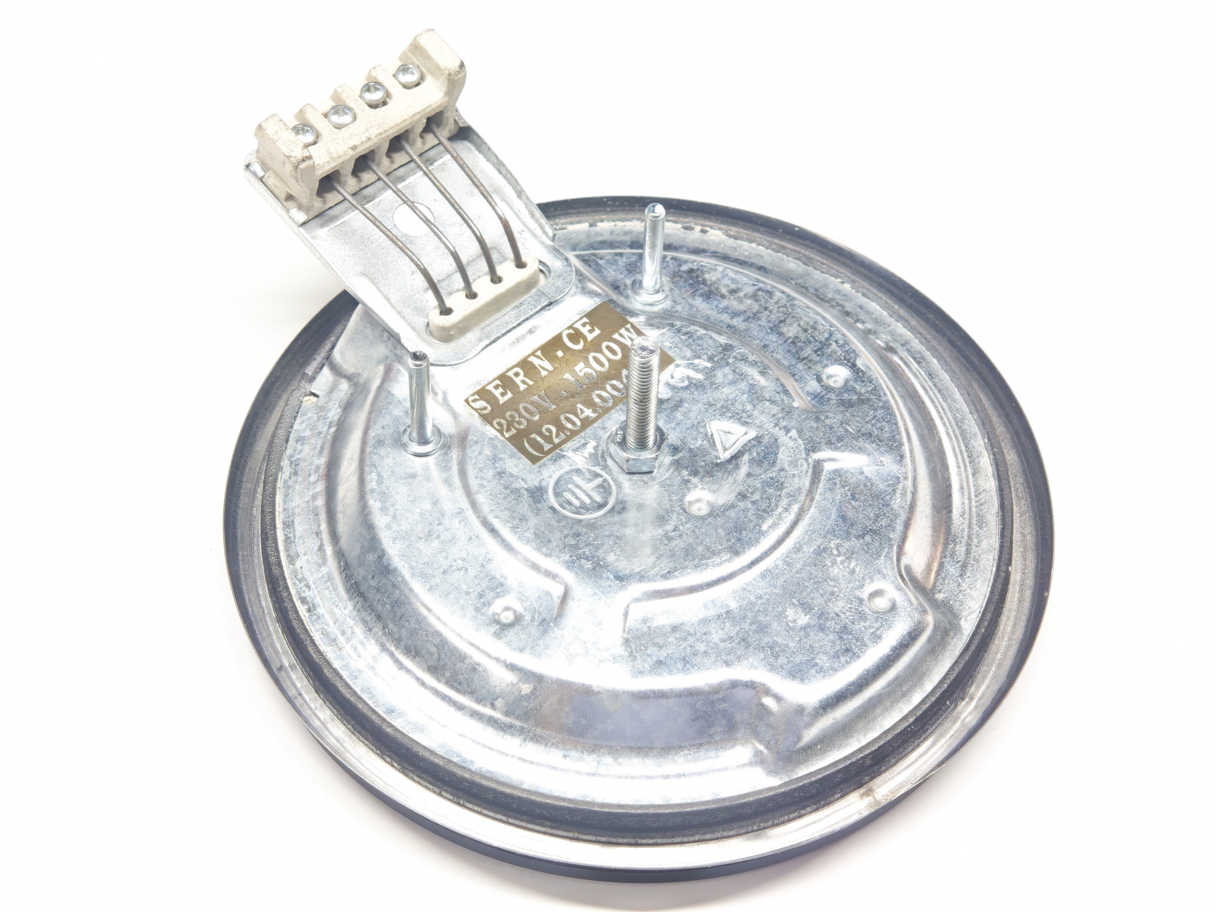 04.Rapid Hot PlatesSERN 145mm 1500W 230V Rapid Terminal Block Electric Hot Plate Heating ElementSERN 145mm 1500W 230V Rapid Terminal Block Electric Hot Plate Heating Element