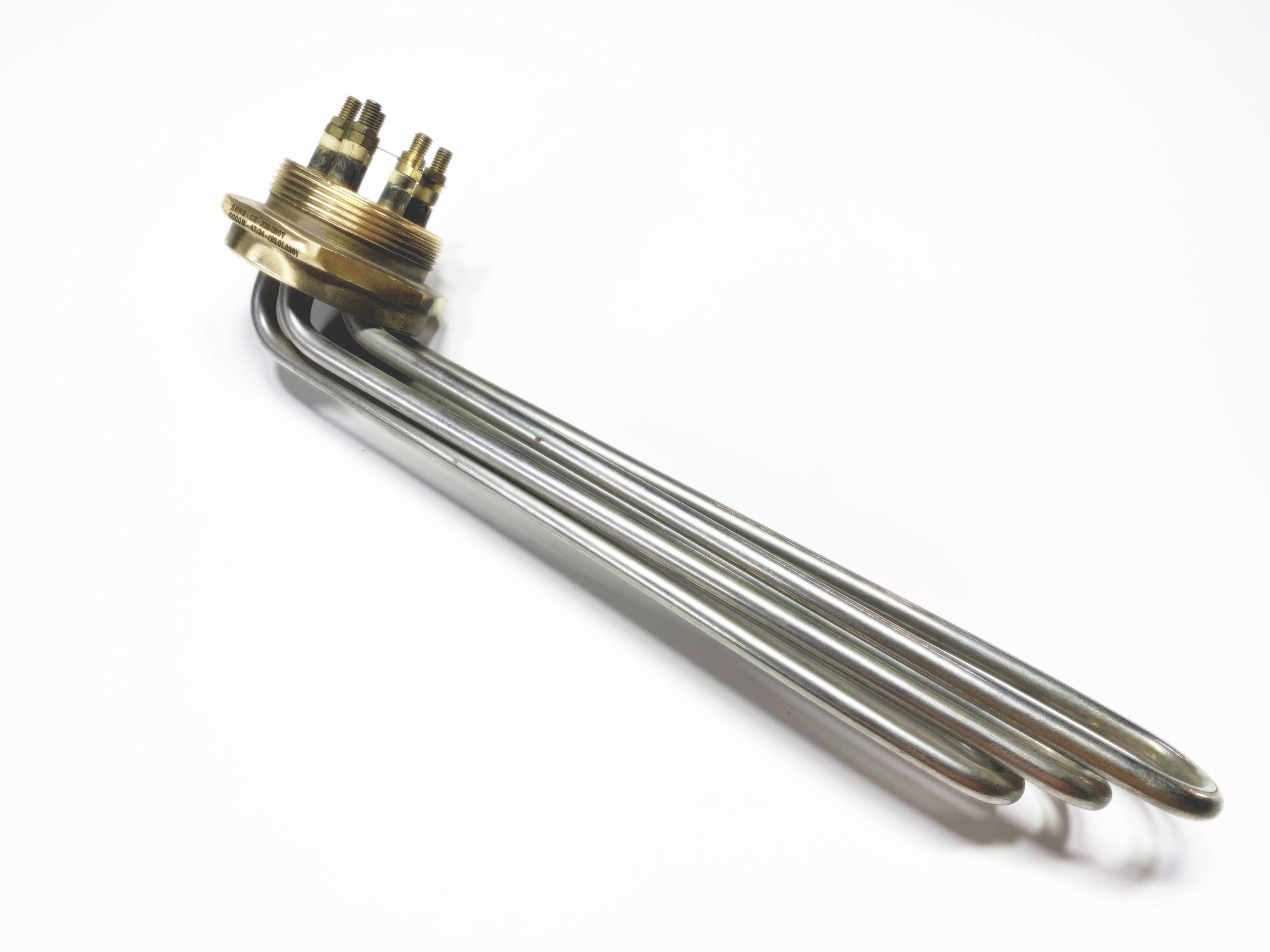01.304Cr Head Heater ResistanceSERN 2 Inch Angled Head Boiler Heating Element 6000W 380V Three Phase Stainless Steel CR304SERN 2 Inch Angled Head Boiler Heating Element 6000W 380V Three Phase Stainless Steel CR304