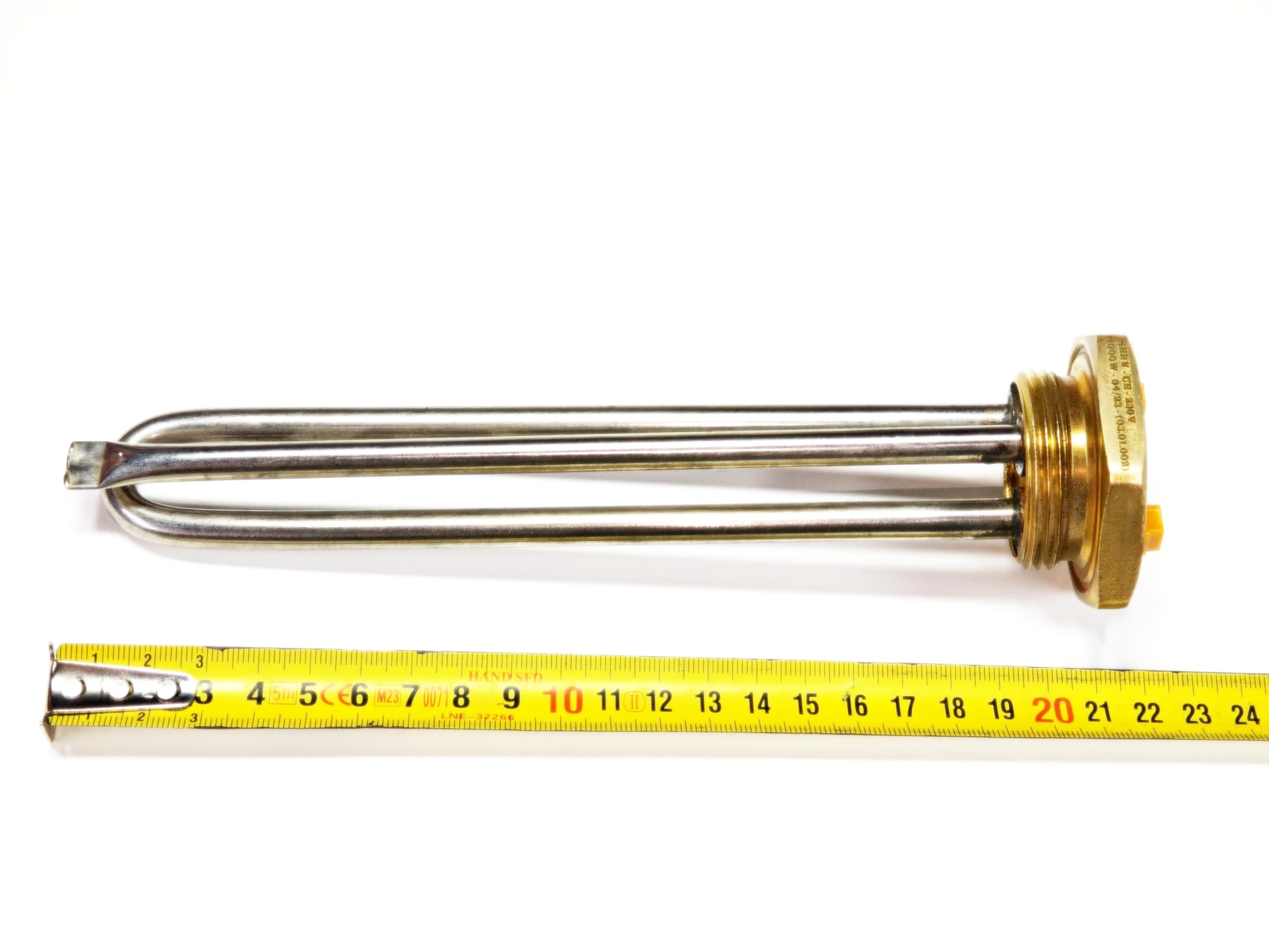 01.Solar Energy Heating ElementsSERN 20cm 1000W Chrome Solar Water Heater Element – 230V – No ThermostatSERN 20cm 1000W Chrome Solar Water Heater Element – 230V – No Thermostat