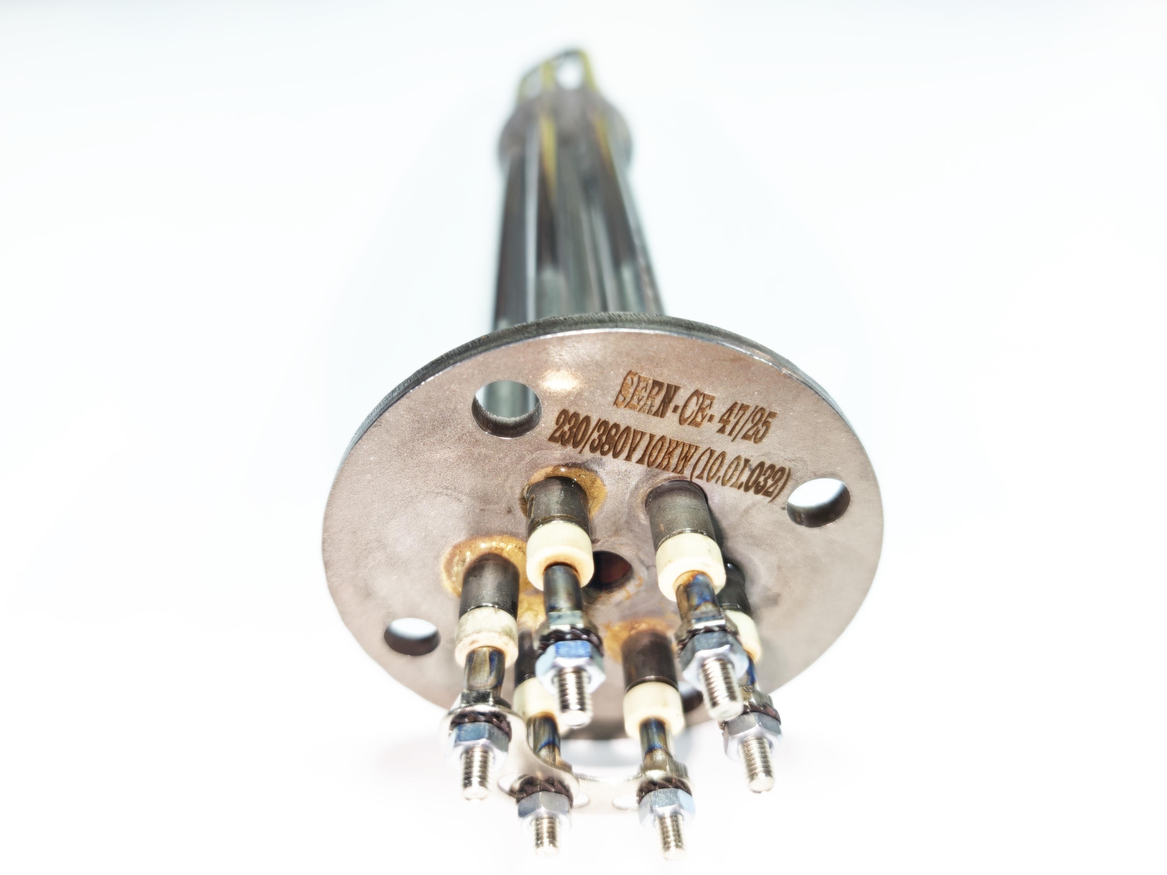 01.Water Heater Spare PartsSERN 3-Element Electric Combi Boiler Heating Element 10KW 380V 32cm CR304SERN 3-Element Electric Combi Boiler Heating Element 10KW 380V 32cm CR304