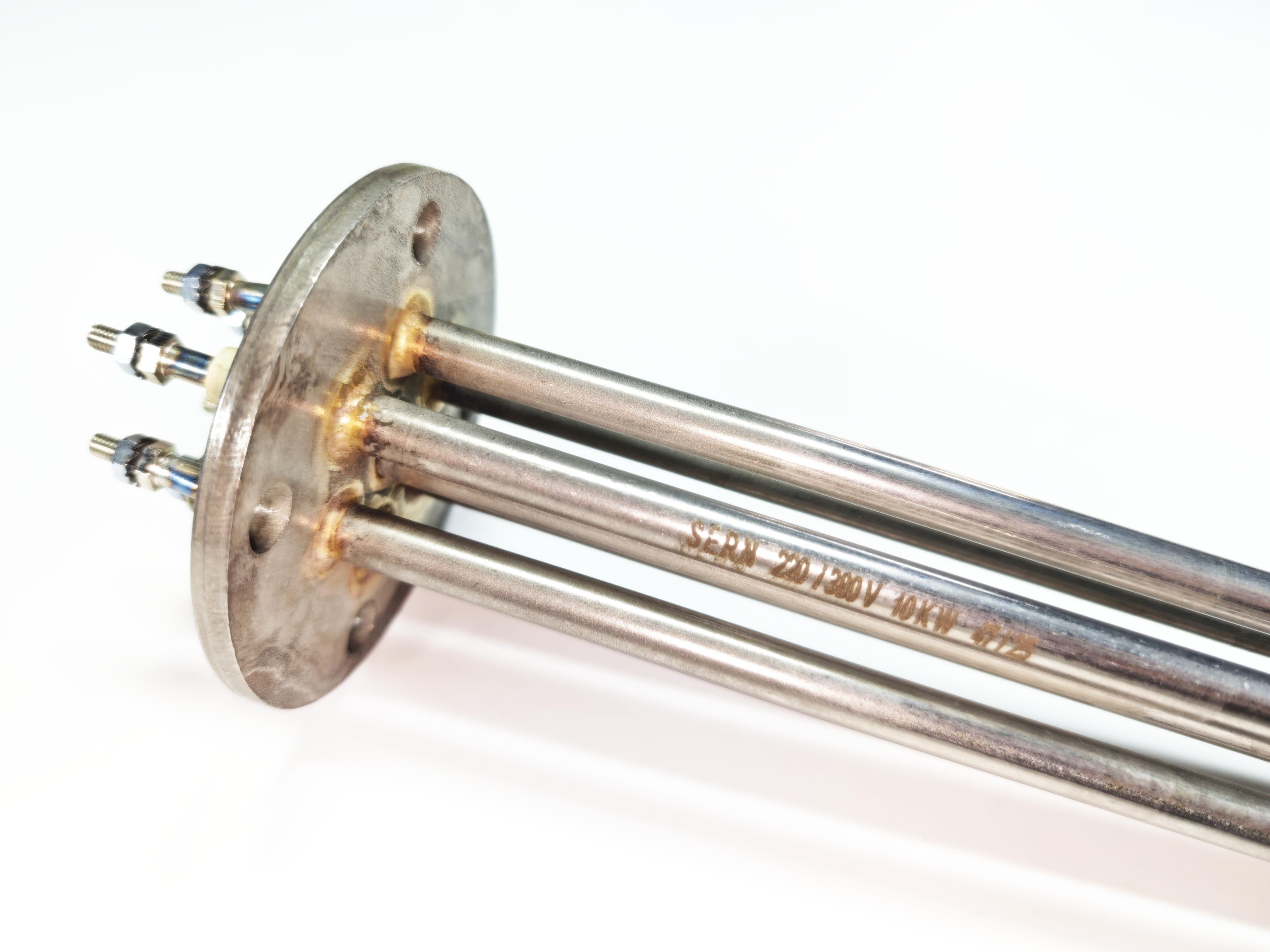 01.Water Heater Spare PartsSERN 3-Element Electric Combi Boiler Heating Element 10KW 380V 32cm CR304SERN 3-Element Electric Combi Boiler Heating Element 10KW 380V 32cm CR304