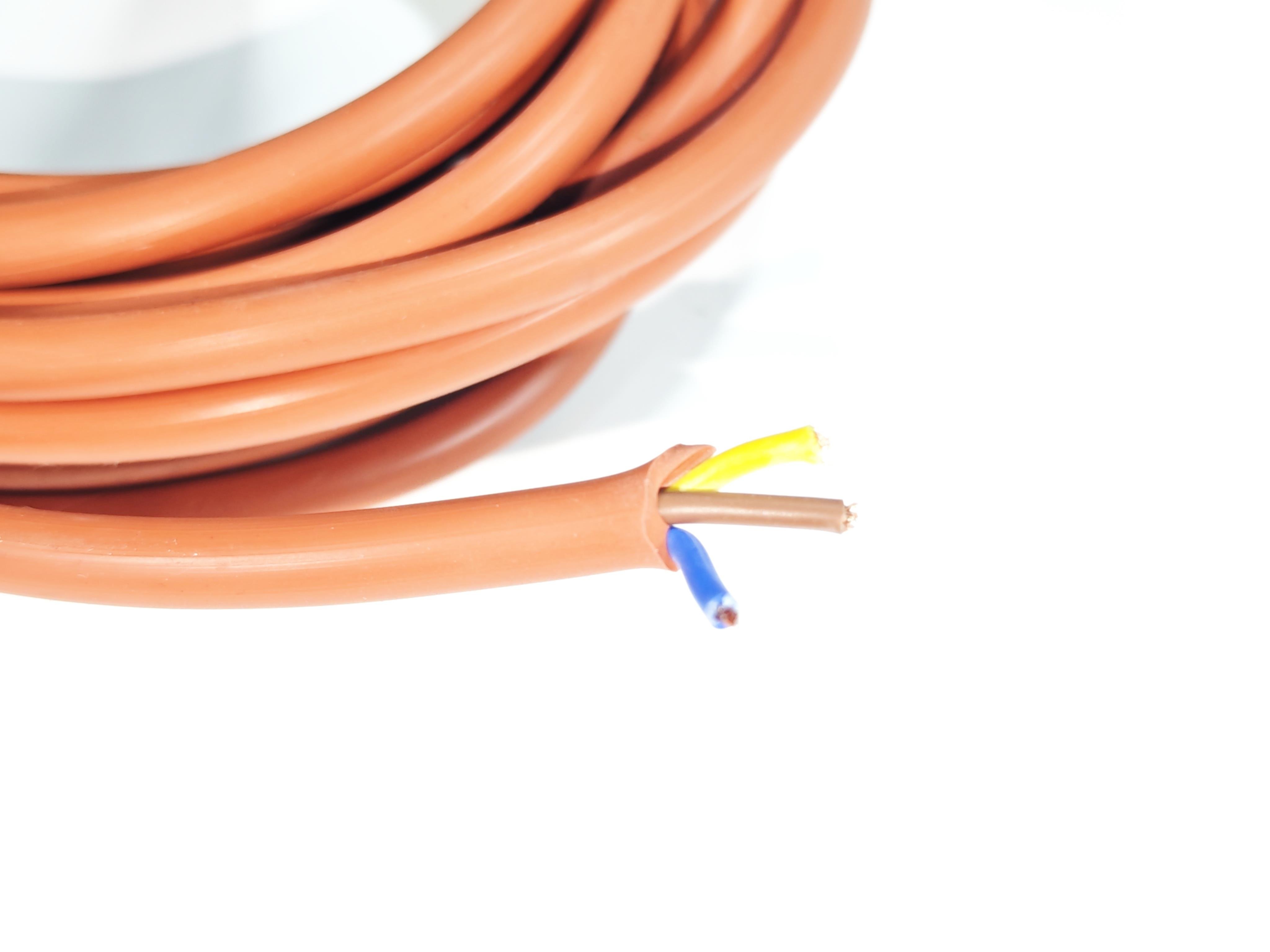 05.Cable and Plug GroupSERN 3 x 1.0 mm² Fire Resistant Silicone Cable TTR Copper Conductor Red Colour 180°C High Temperature WireSERN 3 x 1.0 mm² Fire Resistant Silicone Cable TTR Copper Conductor Red Colour 180°C High Temperature Wire