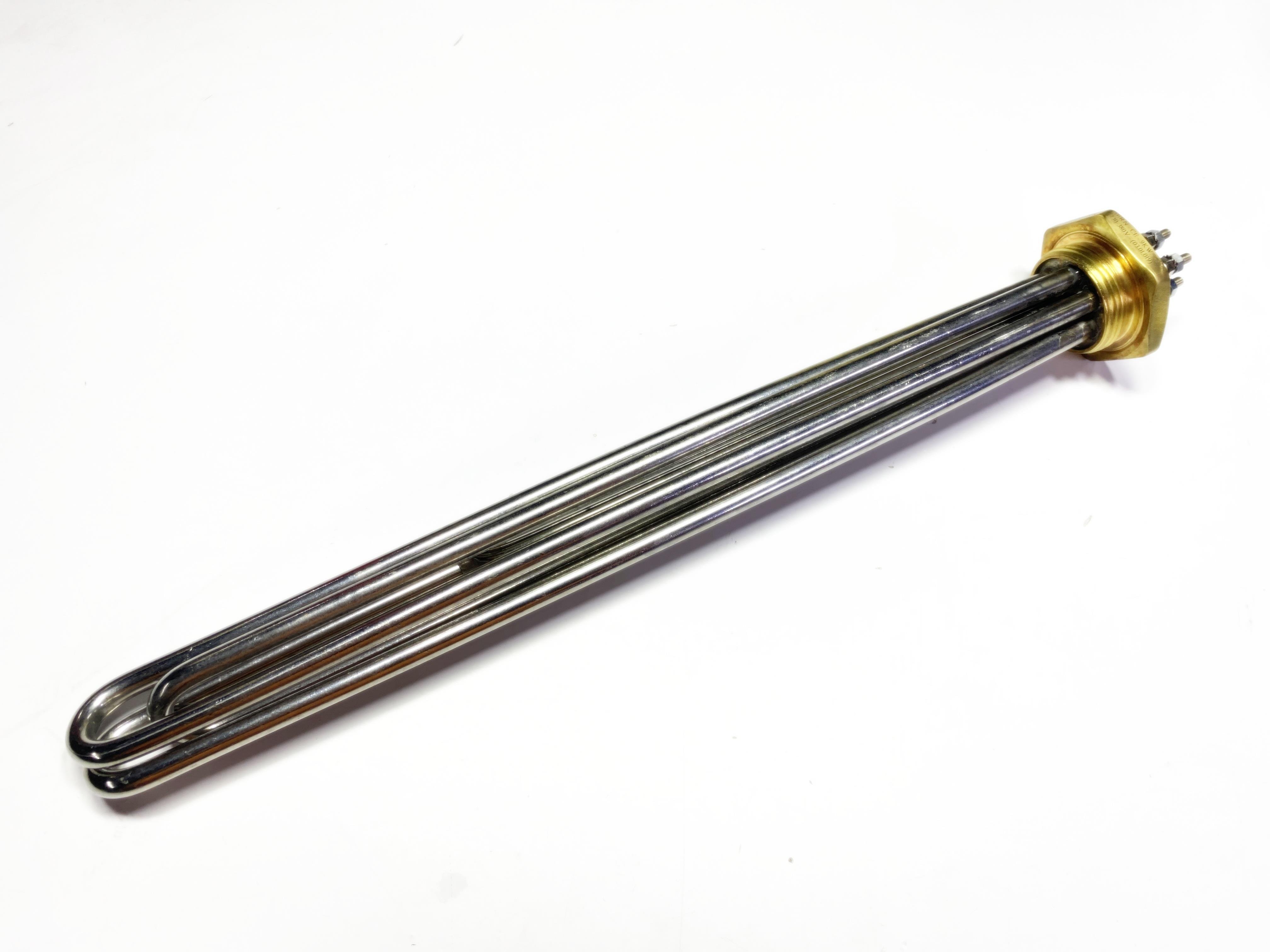 01.Solar Energy Heating ElementsSern 38cm 9000W 1-1/4 Inch CR304 Stainless Steel Industrial Heating Element – 380V 3-Phase | Non-ThermostaticSern 38cm 9000W 1-1/4 Inch CR304 Stainless Steel Industrial Heating Element – 380V 3-Phase | Non-Thermostatic