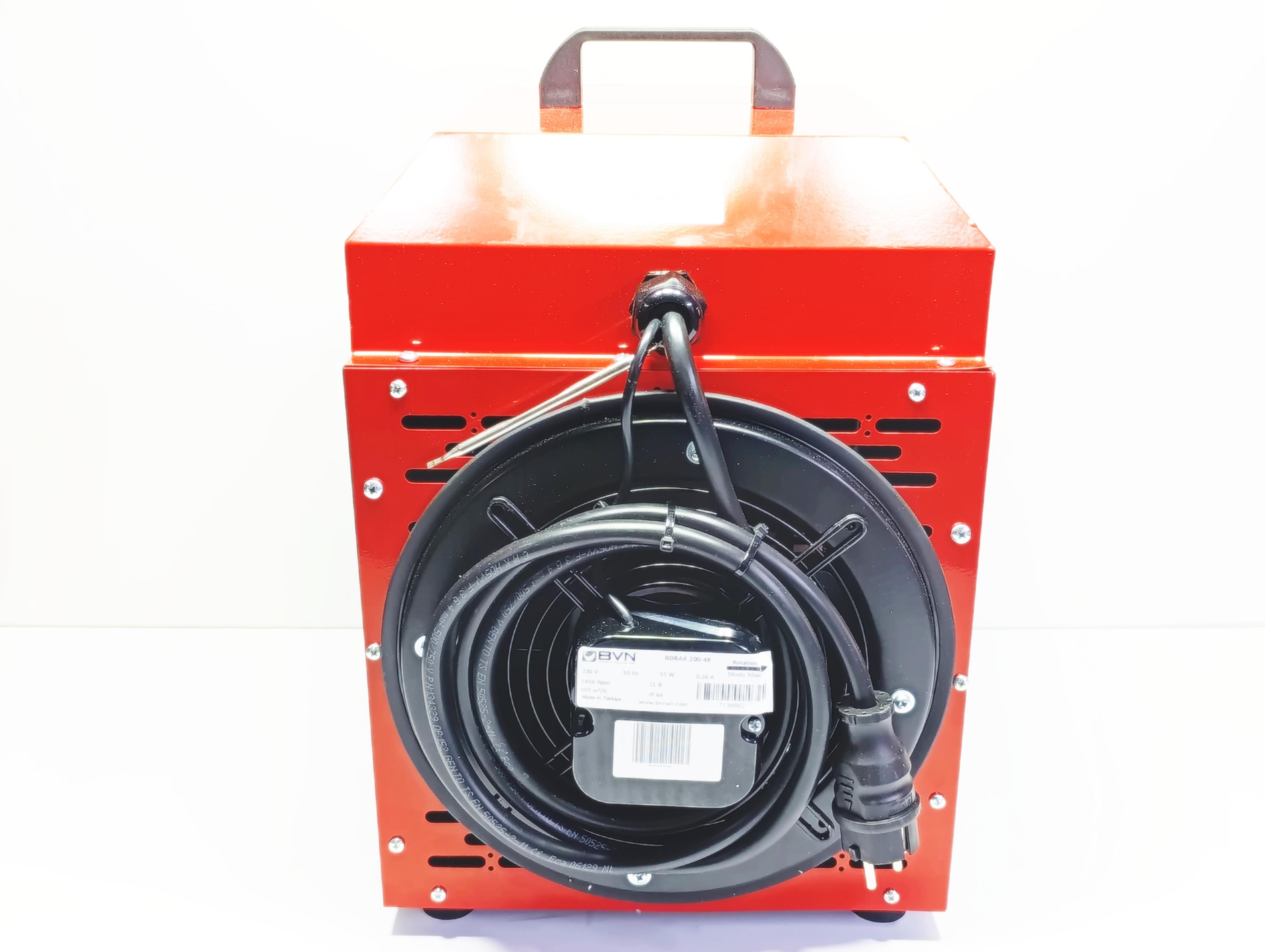 03.ARS Series Fan HeatersSERN ARS 5 Industrial Electric Fan Heater 5 KW 230V Plug-in Thermostat Controlled 500 m³/h for Workshops & GaragesSERN ARS 5 Industrial Electric Fan Heater 5 KW 230V Plug-in Thermostat Controlled 500 m³/h for Workshops & Garages