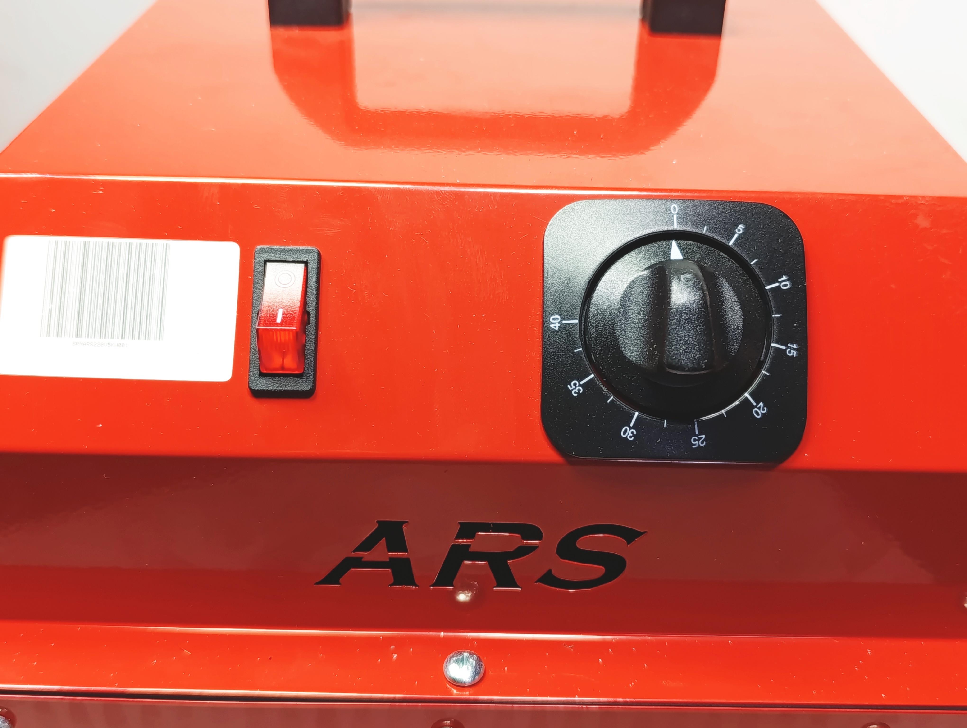 03.ARS Series Fan HeatersSERN ARS 5 Industrial Electric Fan Heater 5 KW 230V Plug-in Thermostat Controlled 500 m³/h for Workshops & GaragesSERN ARS 5 Industrial Electric Fan Heater 5 KW 230V Plug-in Thermostat Controlled 500 m³/h for Workshops & Garages