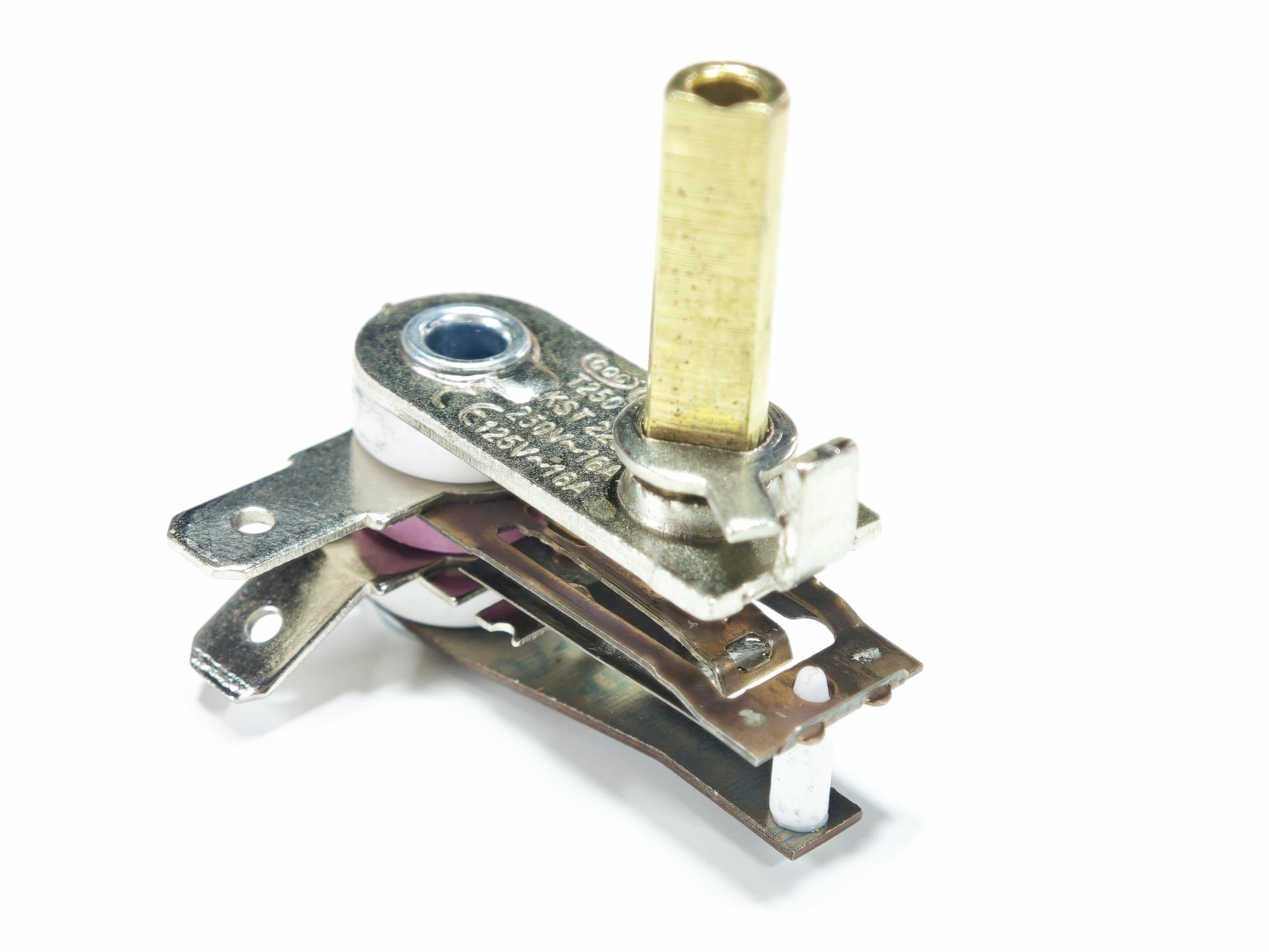 04.Bimetal ThermostatsSern Bimetal Thermostat Compatible with Armagan and Yonca Samovar and Tea Set Machines Two-Terminal 10A 250°C 230VSern Bimetal Thermostat Compatible with Armagan and Yonca Samovar and Tea Set Machines Two-Terminal 10A 250°C 230V