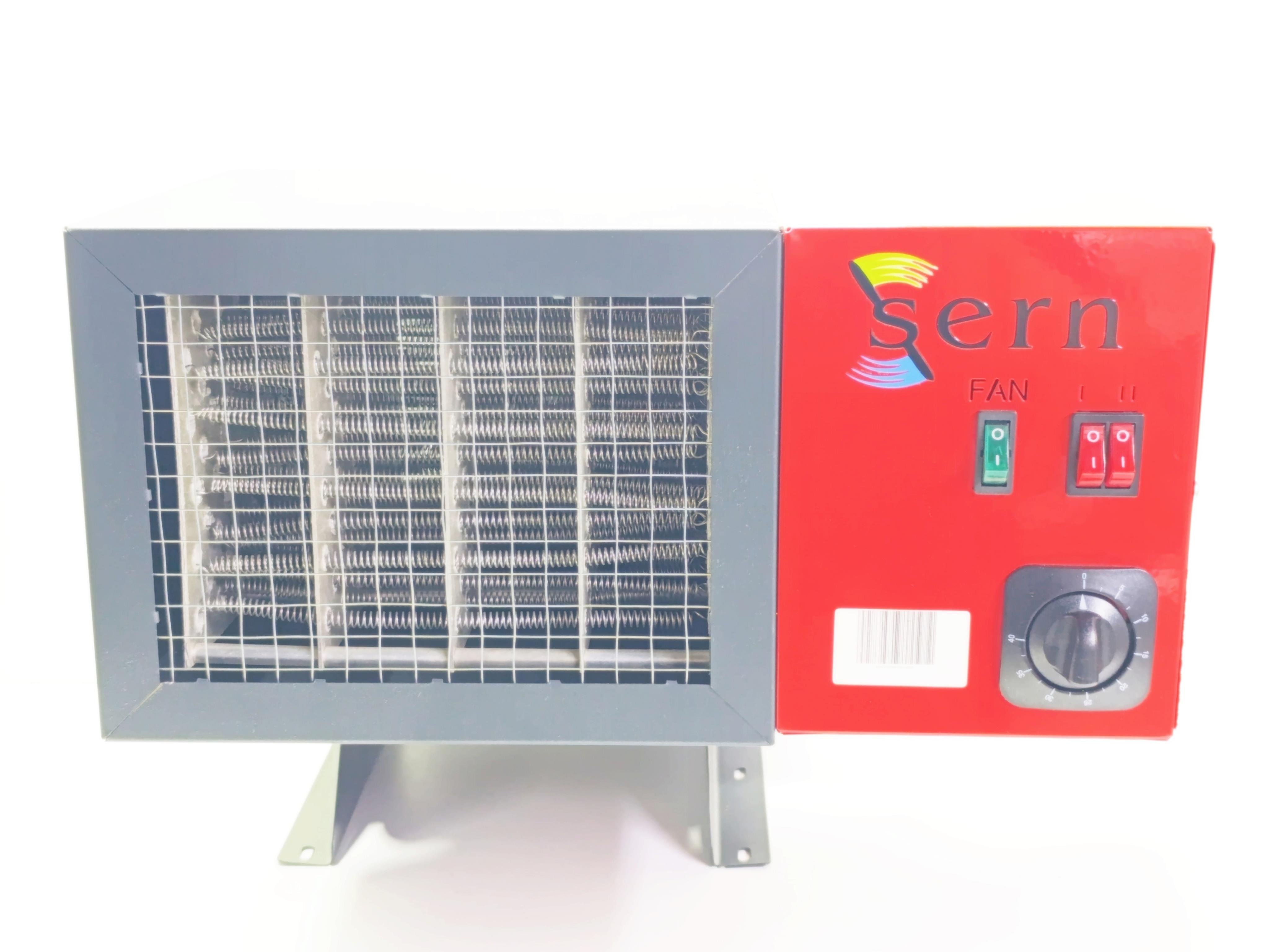 01.FI Series Fan HeatersSERN Electric Fan Heater FI 20 Model 20kW 380V 2200m³/h 180–200m² 2-Stage Heating + Fan + ThermostatSERN Electric Fan Heater FI 20 Model 20kW 380V 2200m³/h 180–200m² 2-Stage Heating + Fan + Thermostat