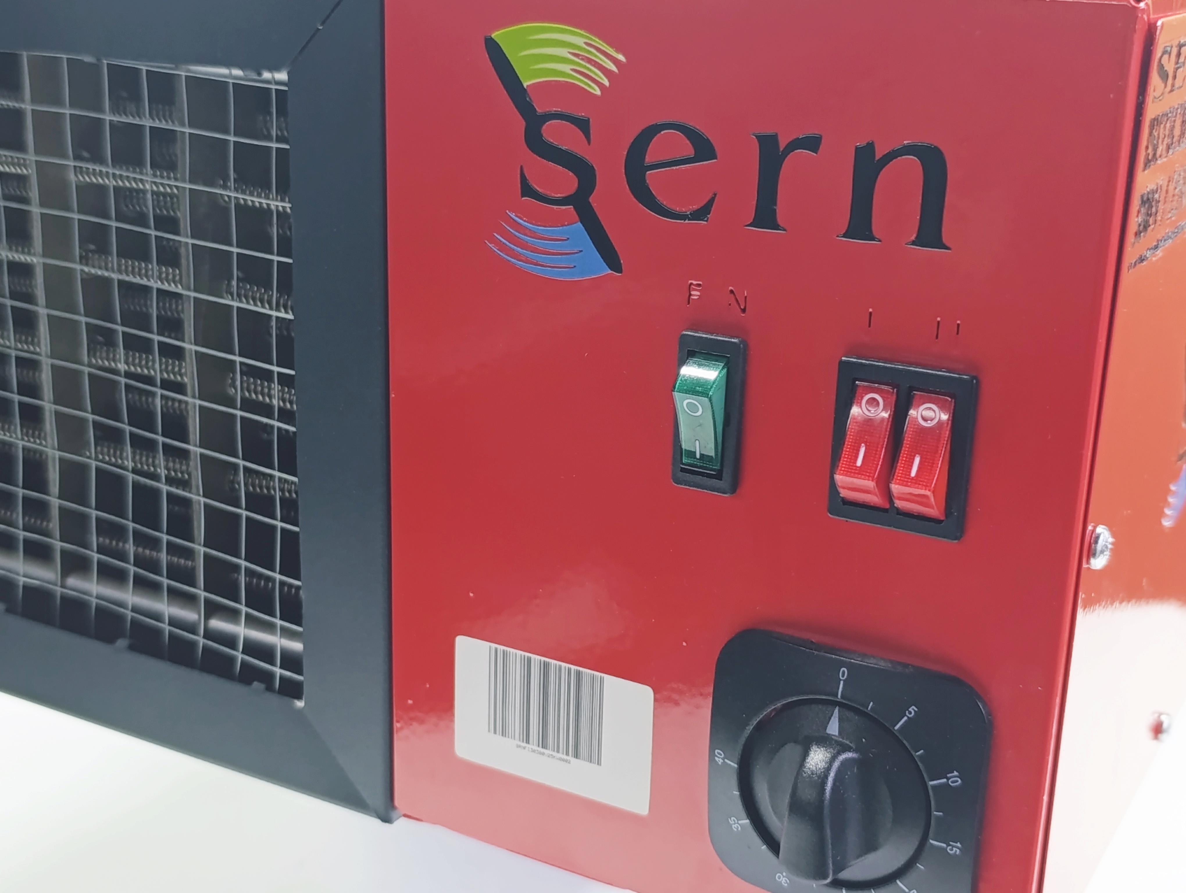 01.FI Series Fan HeatersSERN Electric Fan Heater FI 25 Model 25kW 380V 2200m³/h 250–300m² 2-Stage Heating + Fan + ThermostatSERN Electric Fan Heater FI 25 Model 25kW 380V 2200m³/h 250–300m² 2-Stage Heating + Fan + Thermostat
