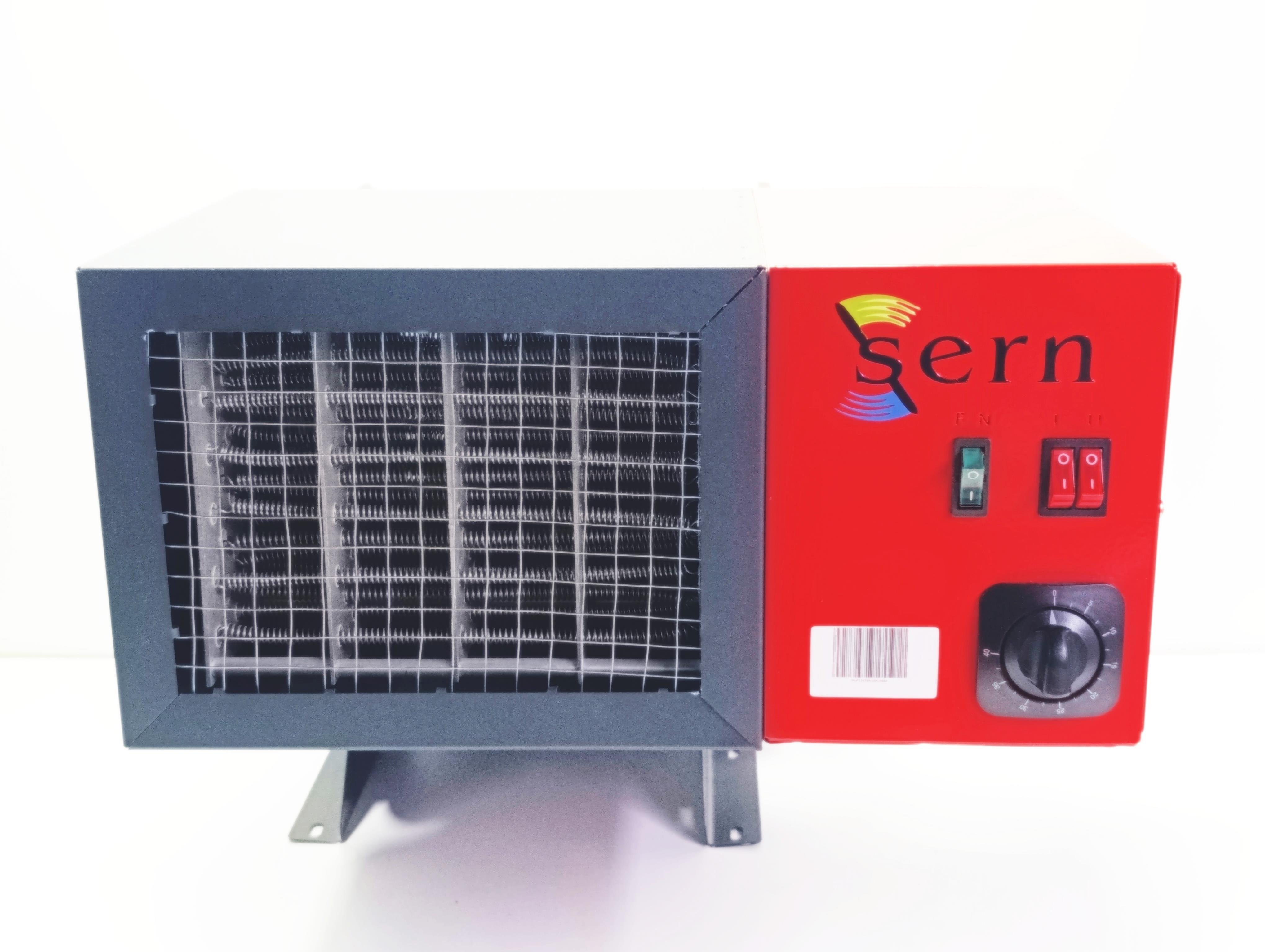 01.FI Series Fan HeatersSERN Electric Fan Heater FI 25 Model 25kW 380V 2200m³/h 250–300m² 2-Stage Heating + Fan + ThermostatSERN Electric Fan Heater FI 25 Model 25kW 380V 2200m³/h 250–300m² 2-Stage Heating + Fan + Thermostat