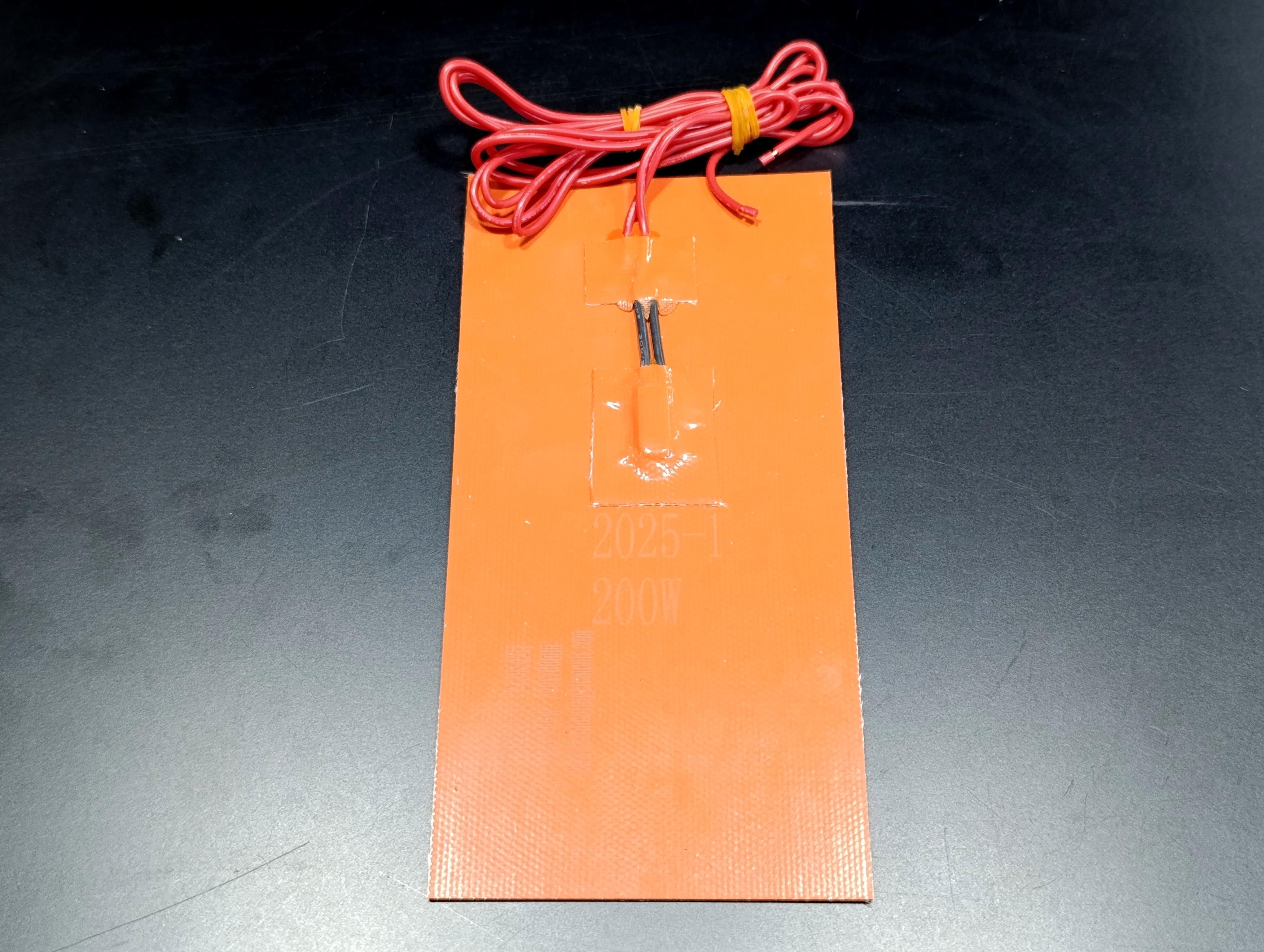 08.Buffet ResistancesSern Flexible Silicone Open Buffet 20x10cm Adhesive Heating Resistor 200W R1083Sern Flexible Silicone Open Buffet 20x10cm Adhesive Heating Resistor 200W R1083