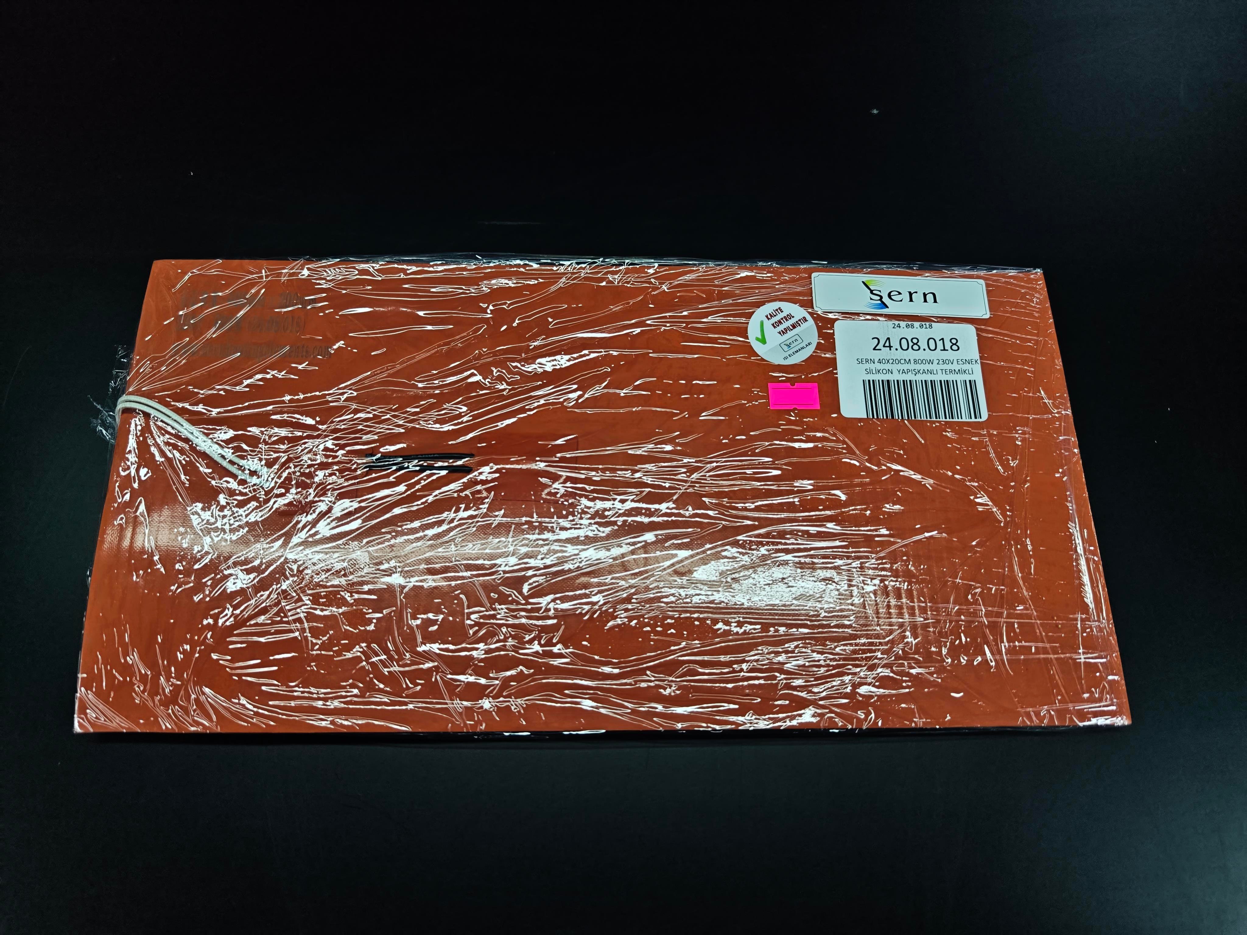 08.Buffet ResistancesSern Flexible Silicone Open Buffet 40x20cm Adhesive Heating Resistor 800W R1080Sern Flexible Silicone Open Buffet 40x20cm Adhesive Heating Resistor 800W R1080