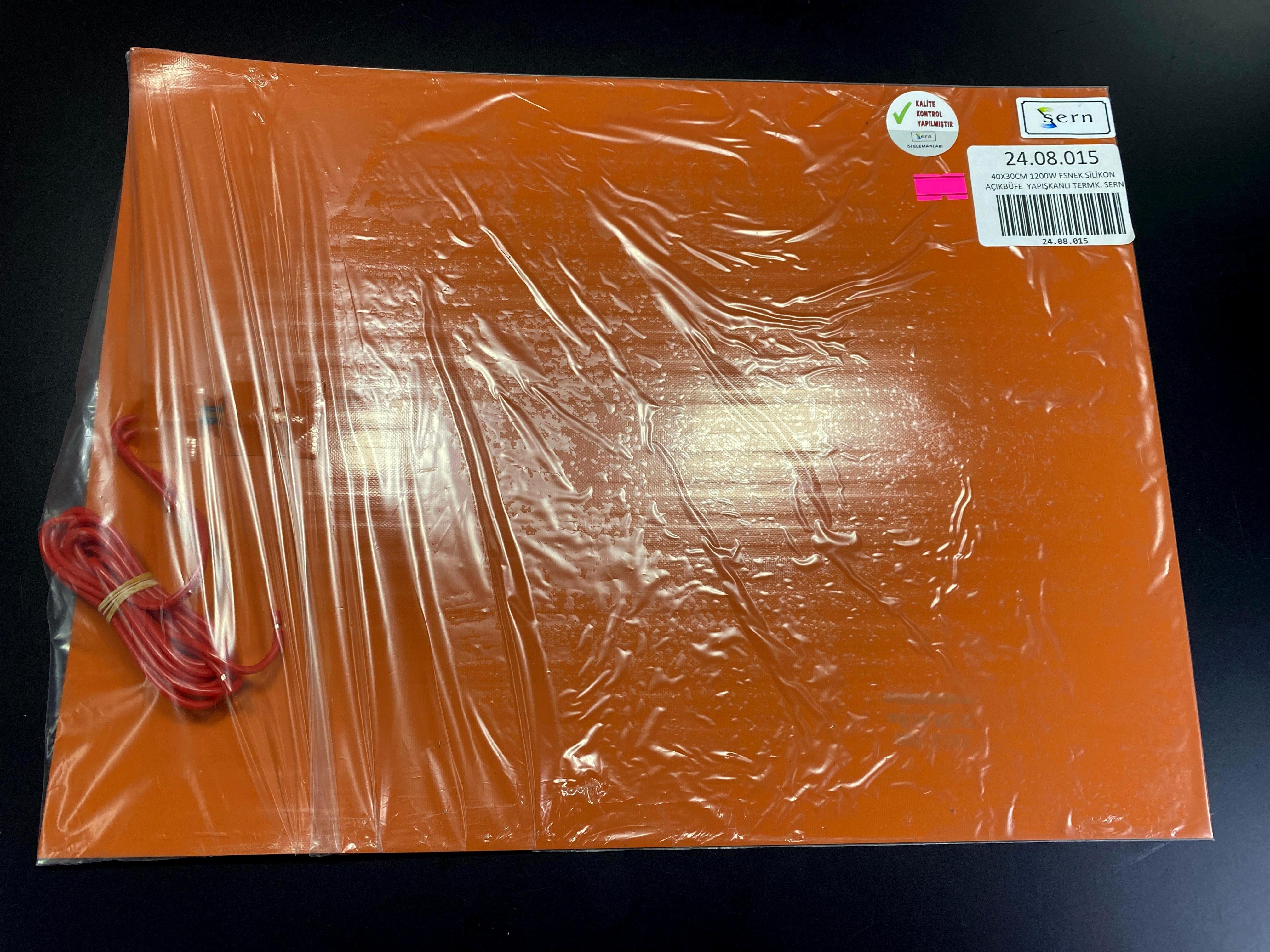 08.Buffet ResistancesSern Flexible Silicone Open Buffet 40x29cm Adhesive Heating Resistor 1200W R1034Sern Flexible Silicone Open Buffet 40x29cm Adhesive Heating Resistor 1200W R1034