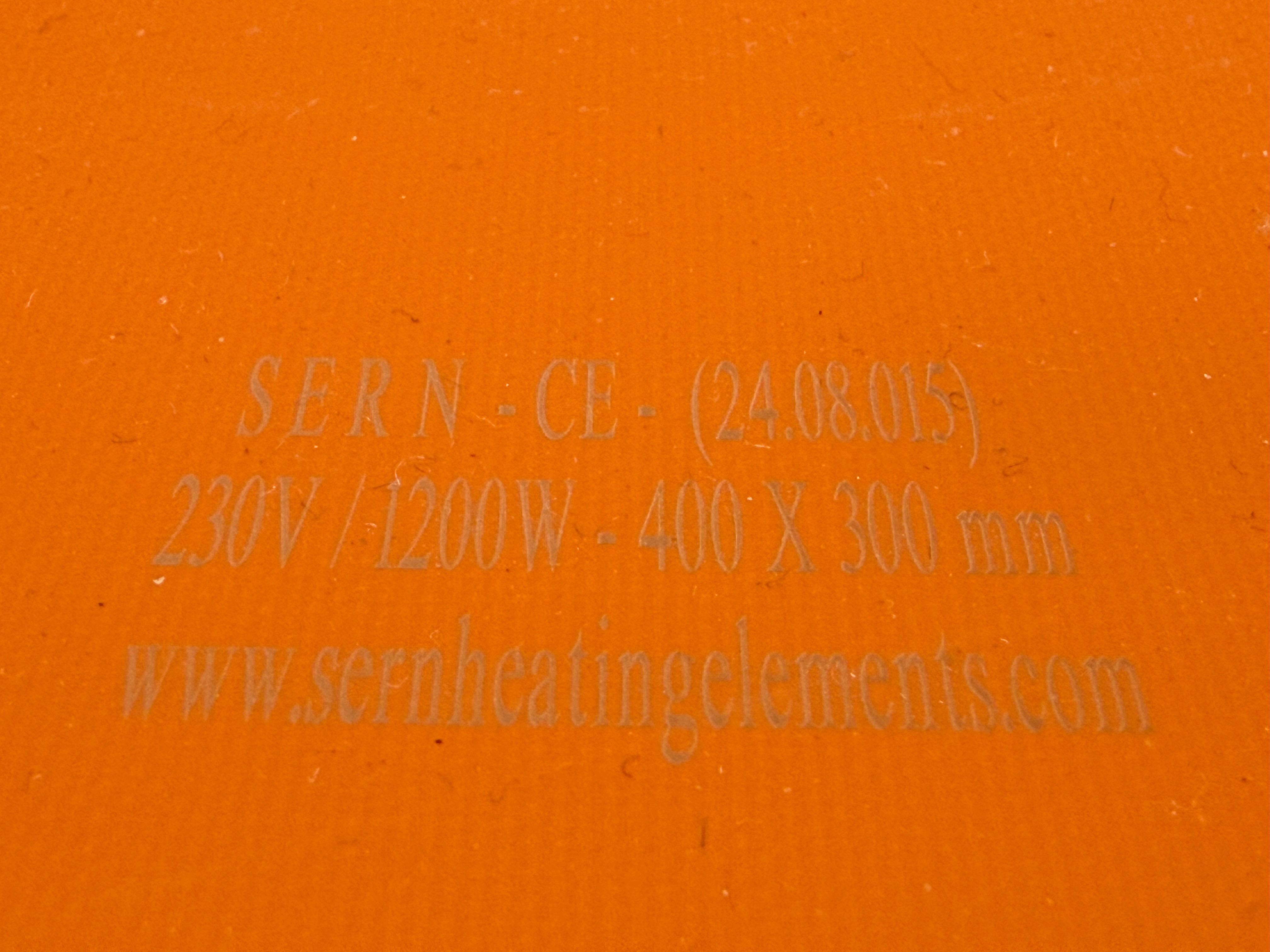 08.Buffet ResistancesSern Flexible Silicone Open Buffet 40x29cm Adhesive Heating Resistor 1200W R1034Sern Flexible Silicone Open Buffet 40x29cm Adhesive Heating Resistor 1200W R1034