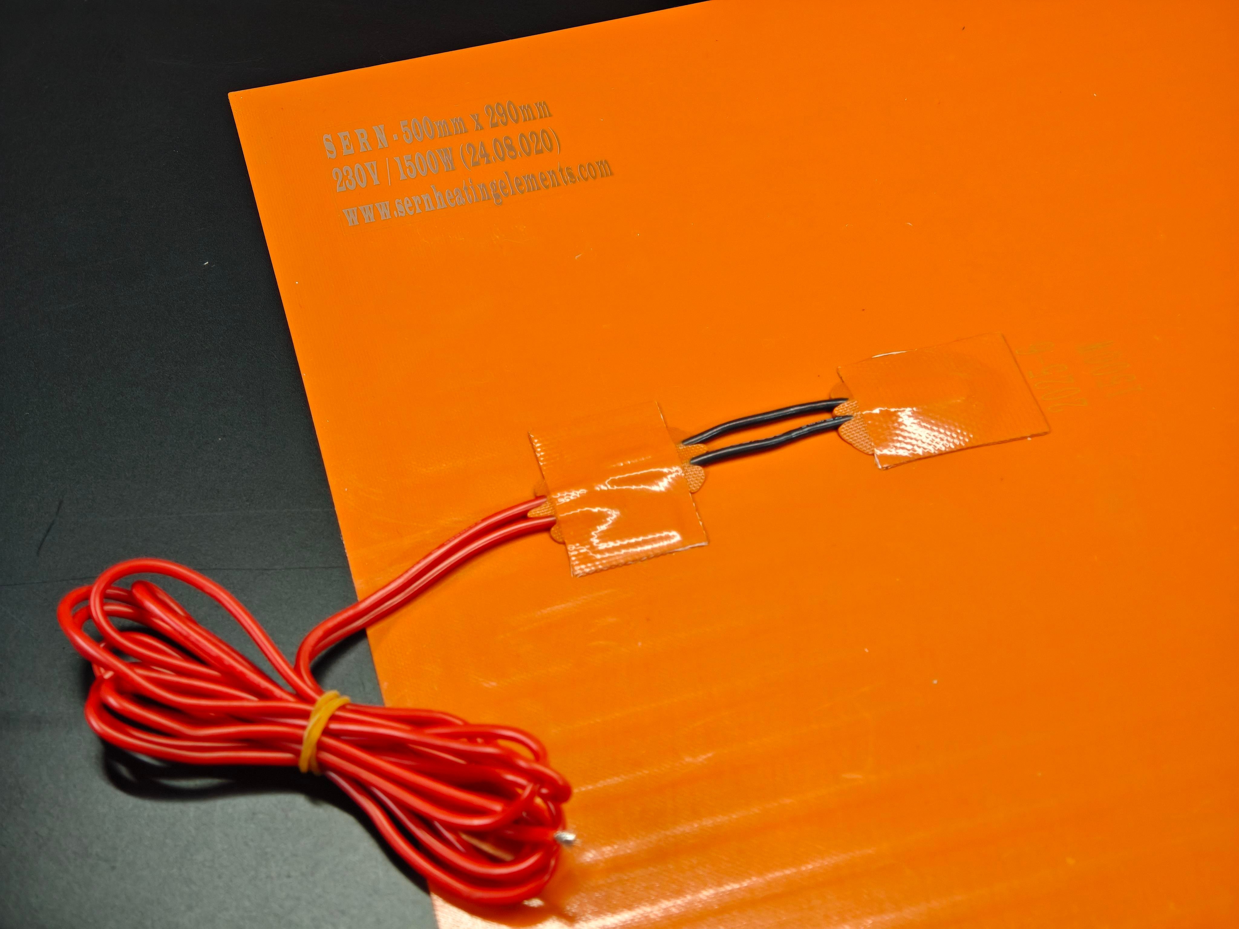 08.Buffet ResistancesSern Flexible Silicone Open Buffet 50x29cm Adhesive Heating Resistor 1500W R1082Sern Flexible Silicone Open Buffet 50x29cm Adhesive Heating Resistor 1500W R1082