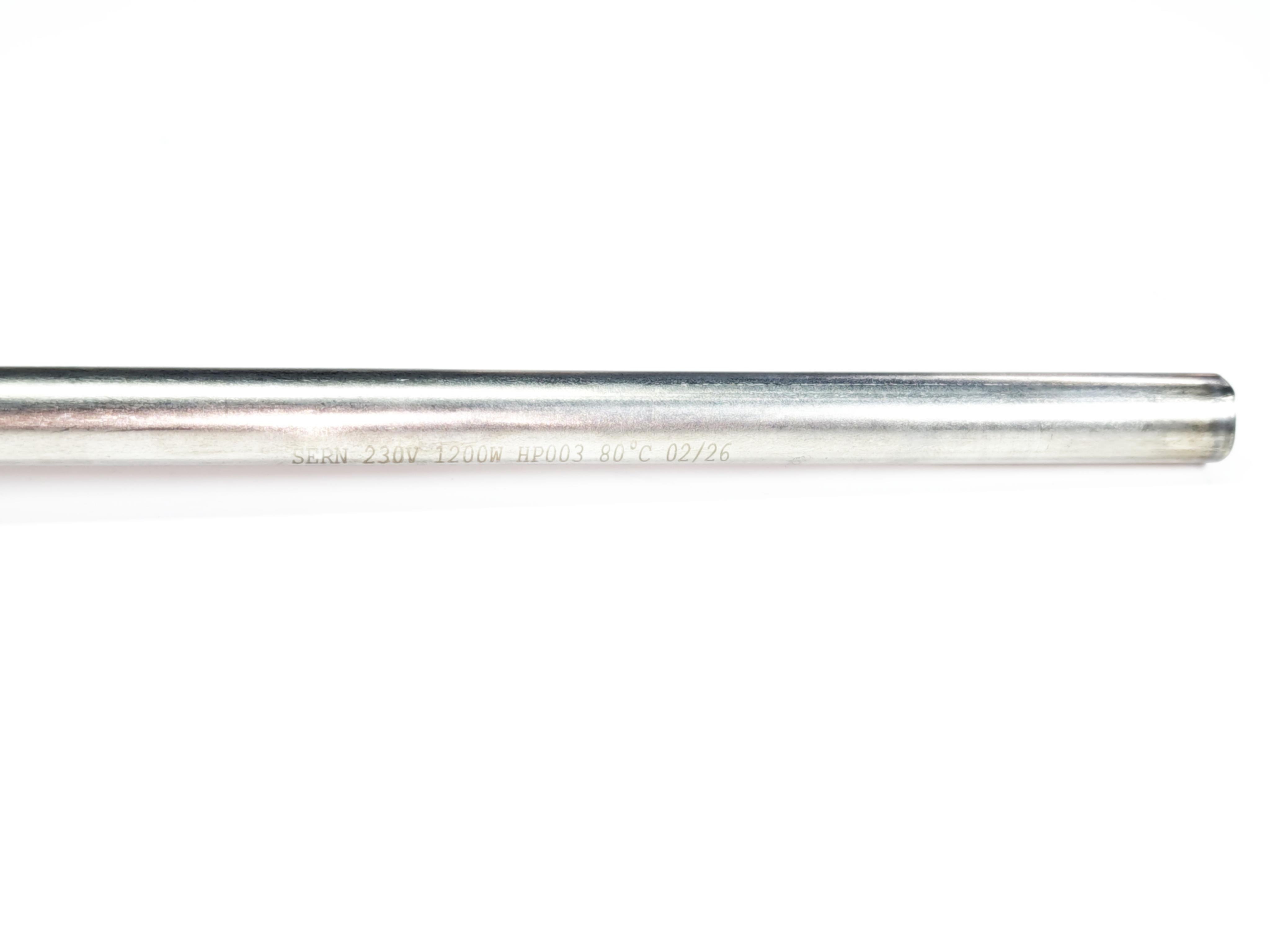 05.On/Off Switch Towel Radiator Heating ElementsSERN HP03 Towel Rail Heating Element 1200W 230V 900mm Chrome Plug-in with On/Off Switch 80°C Thermostat 1/2