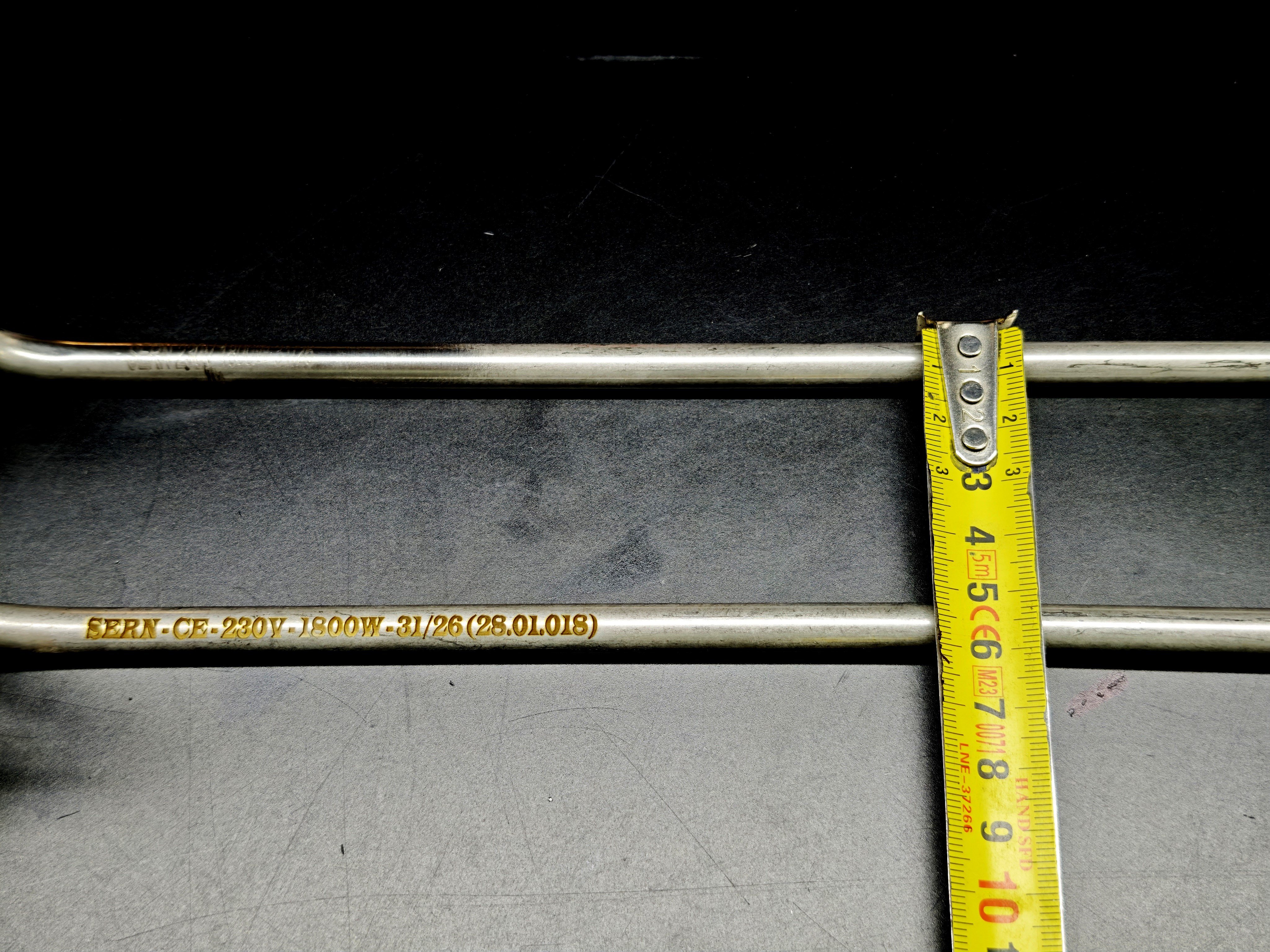 01.Chrome 304 Quality ResistorsSERN Industrial Kitchen Heating Element 230V 1800W 35cm CR304SERN Industrial Kitchen Heating Element 230V 1800W 35cm CR304