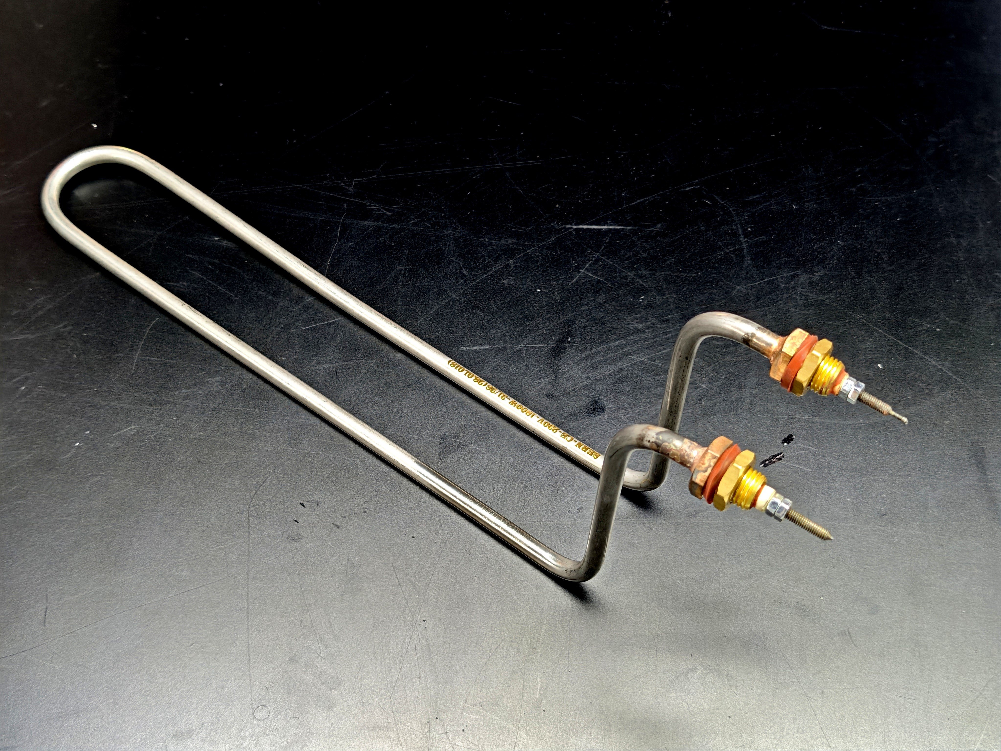 01.Chrome 304 Quality ResistorsSERN Industrial Kitchen Heating Element 230V 1800W 35cm CR304SERN Industrial Kitchen Heating Element 230V 1800W 35cm CR304