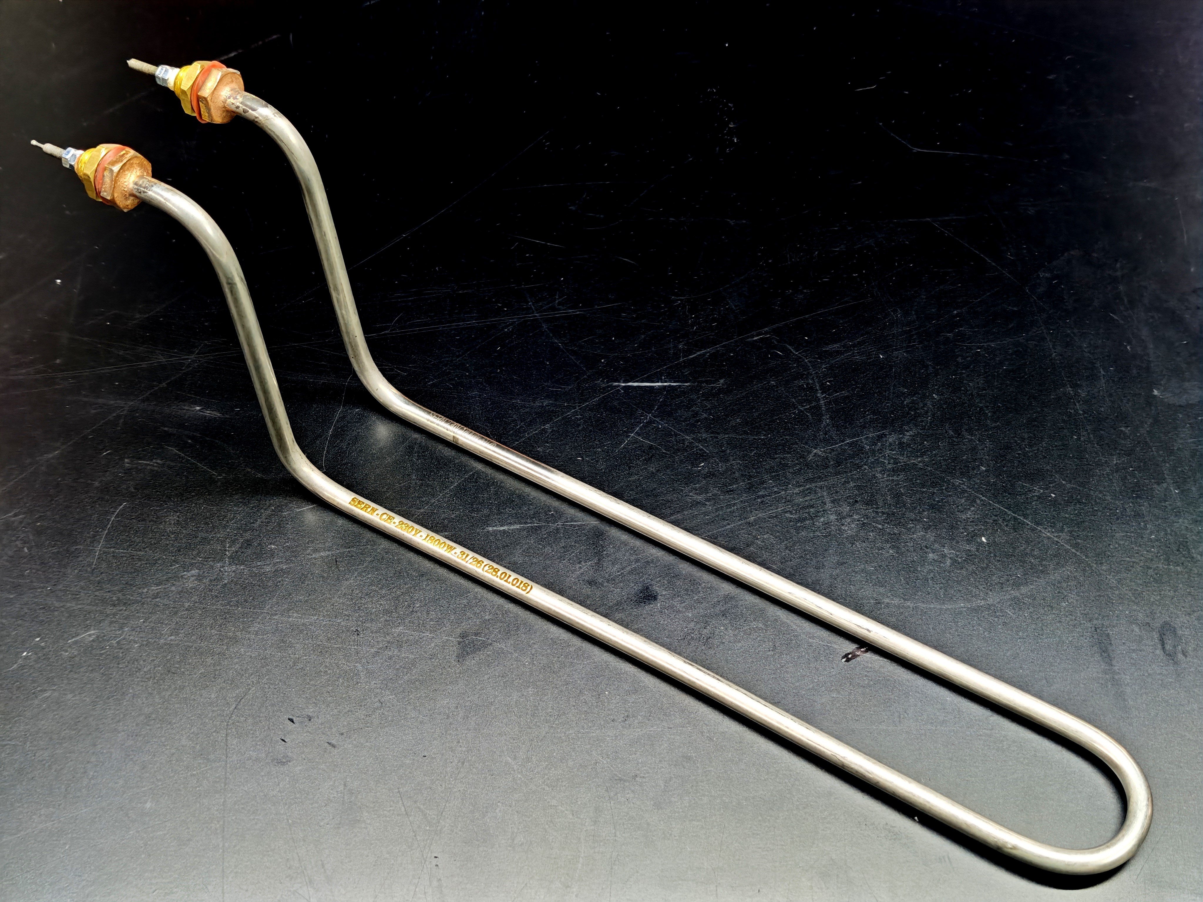 01.Chrome 304 Quality ResistorsSERN Industrial Kitchen Heating Element 230V 1800W 35cm CR304SERN Industrial Kitchen Heating Element 230V 1800W 35cm CR304
