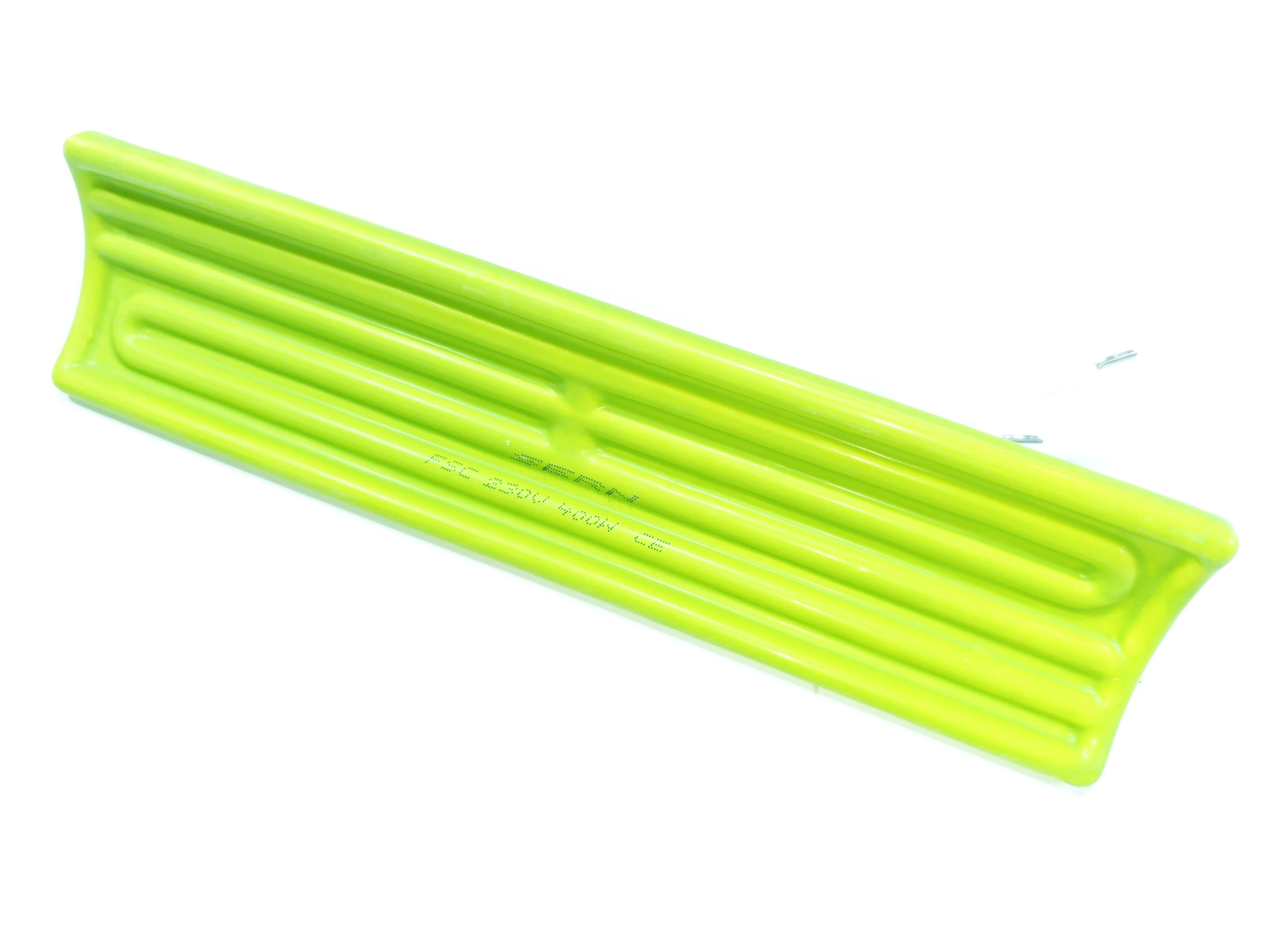 06.Concave (Green) Ceramic ResistorsSERN Infrared Ceramic Heater Element Concave 245x60mm 400W 230V Green – FSC ModelSERN Infrared Ceramic Heater Element Concave 245x60mm 400W 230V Green – FSC Model