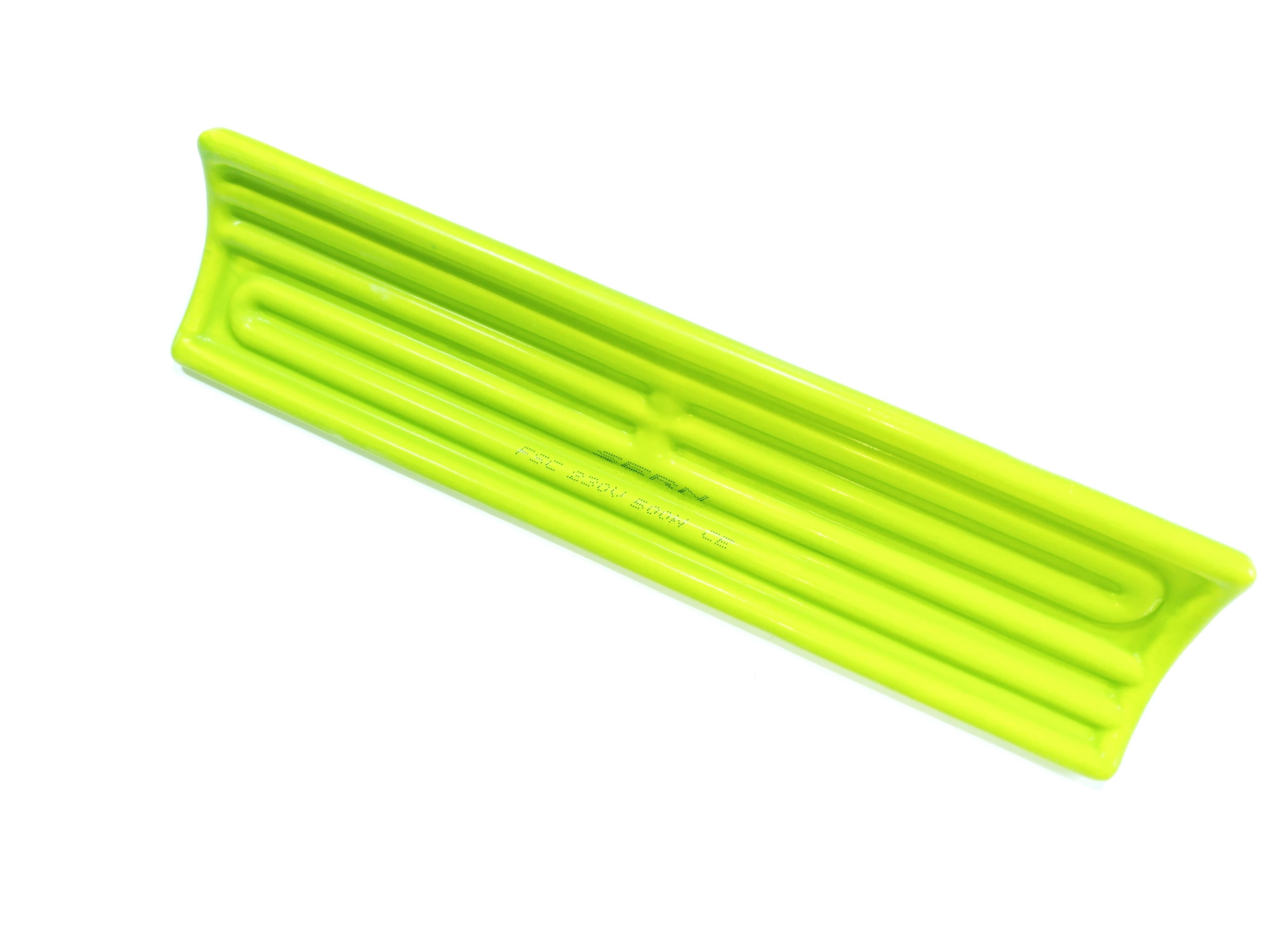 06.Concave (Green) Ceramic ResistorsSERN Infrared Ceramic Heater Element Concave 245x60mm 500W 230V Green – FSC ModelSERN Infrared Ceramic Heater Element Concave 245x60mm 500W 230V Green – FSC Model