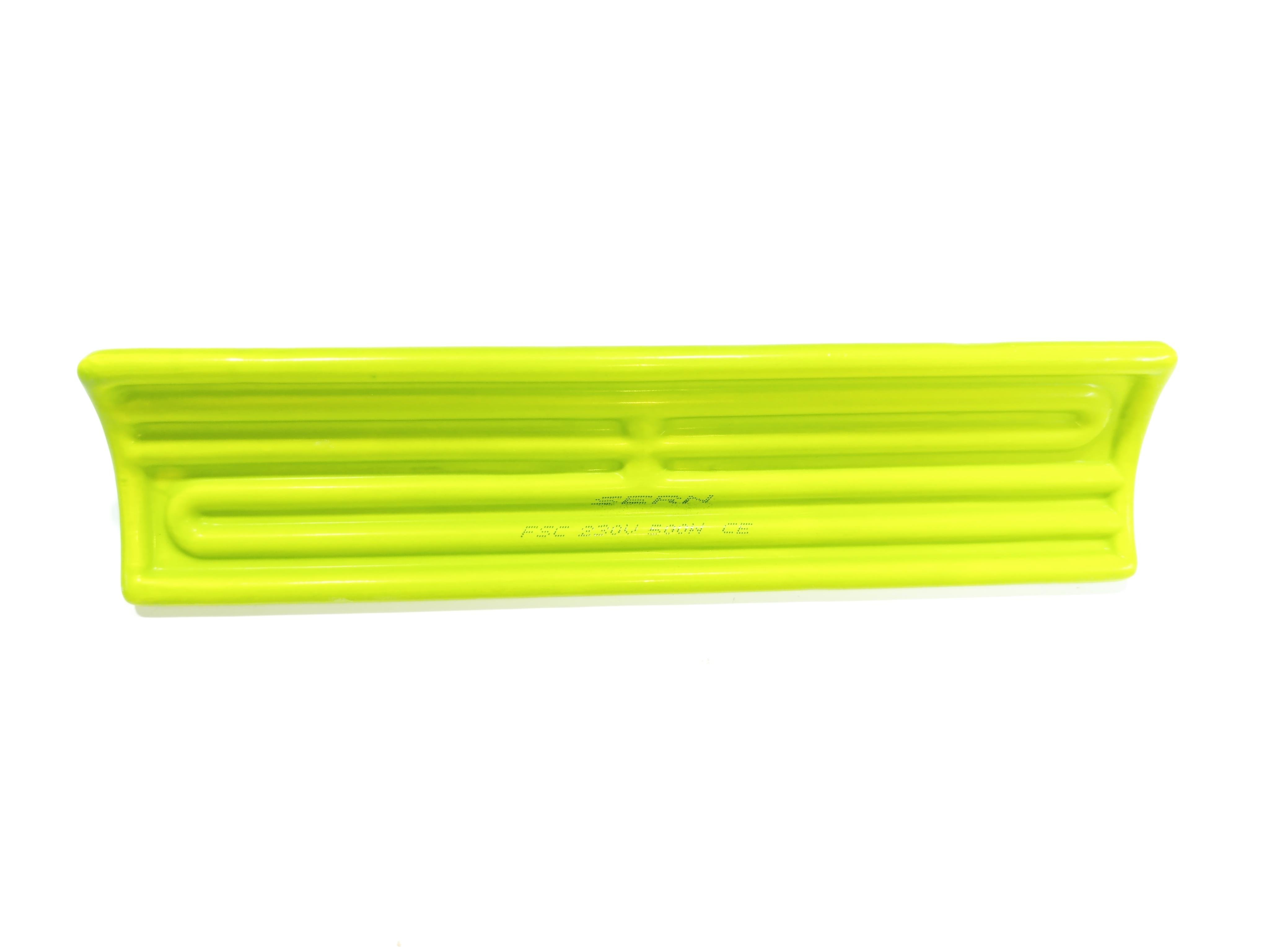 06.Concave (Green) Ceramic ResistorsSERN Infrared Ceramic Heater Element Concave 245x60mm 500W 230V Green – FSC ModelSERN Infrared Ceramic Heater Element Concave 245x60mm 500W 230V Green – FSC Model