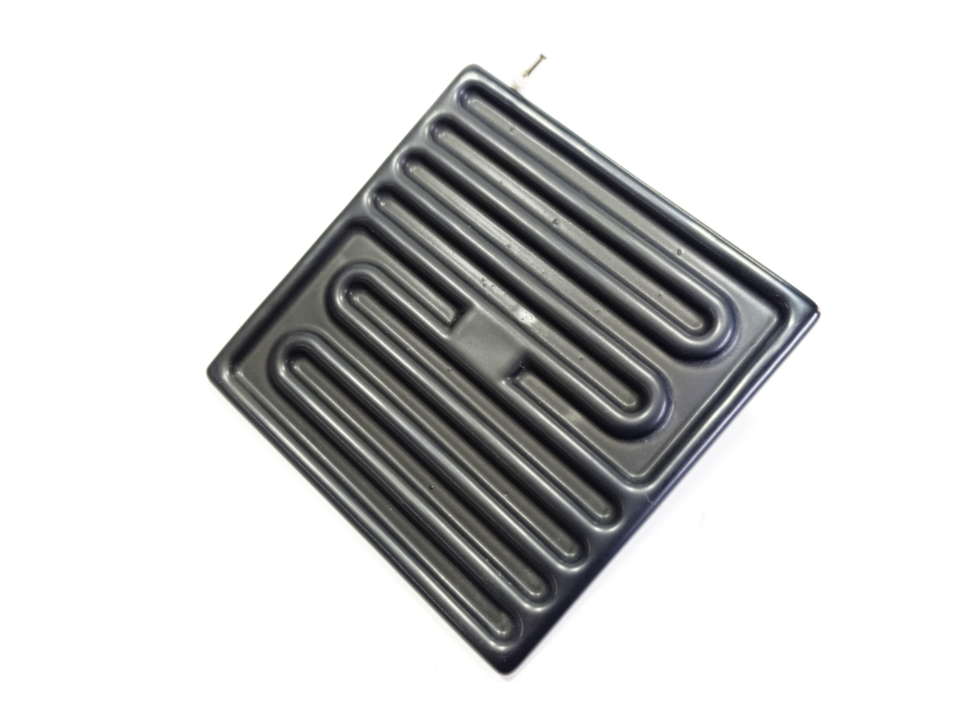 02.Plain (Black) Ceramics ResistancesSERN Infrared Ceramic Heater Element Flat 122x122mm 650W 230V Black – SFE ModelSERN Infrared Ceramic Heater Element Flat 122x122mm 650W 230V Black – SFE Model