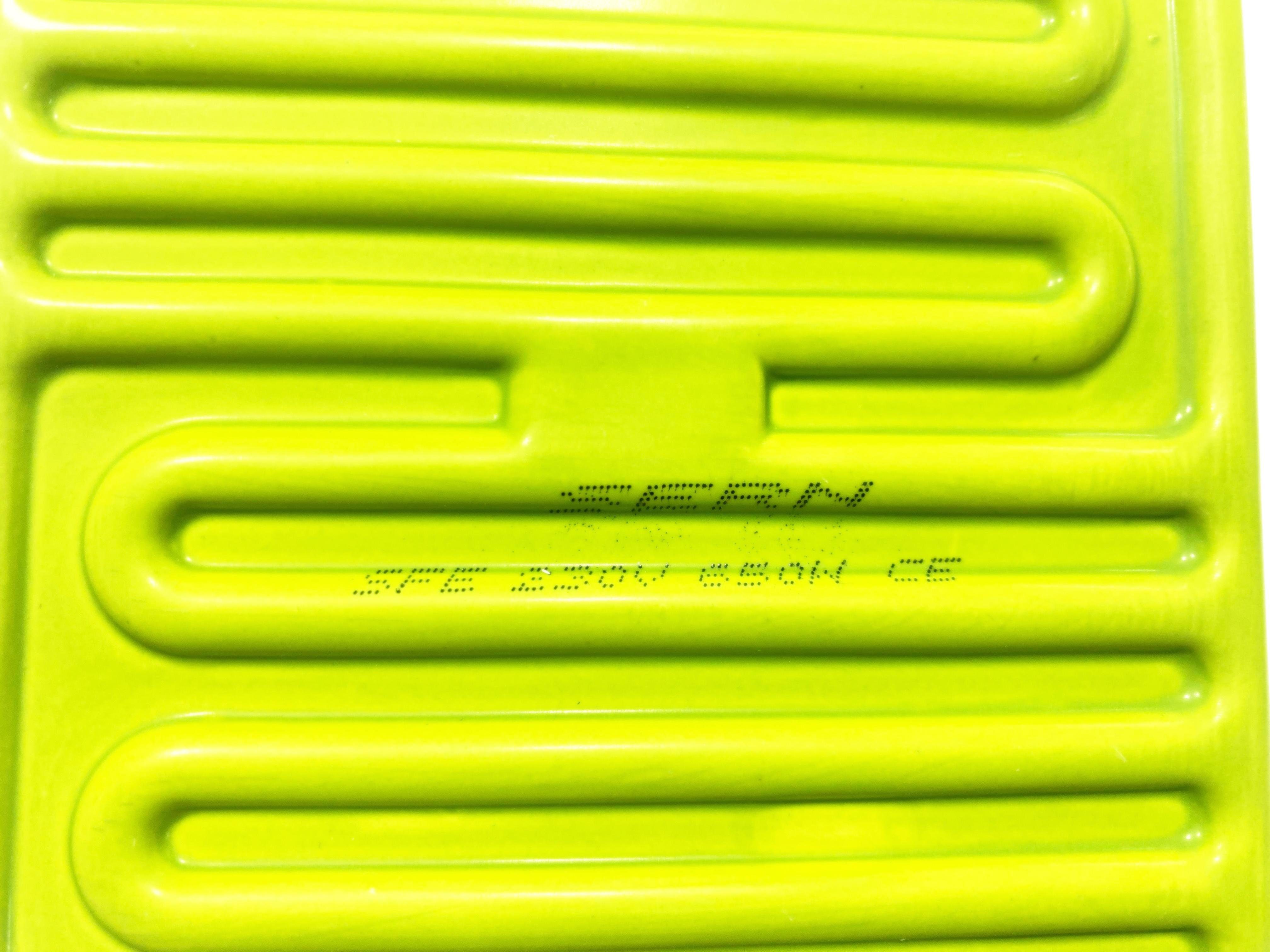 03.Plain (Green) Ceramics ResistancesSERN Infrared Ceramic Heater Element Flat 122x122mm 650W 230V Green – SFE ModelSERN Infrared Ceramic Heater Element Flat 122x122mm 650W 230V Green – SFE Model