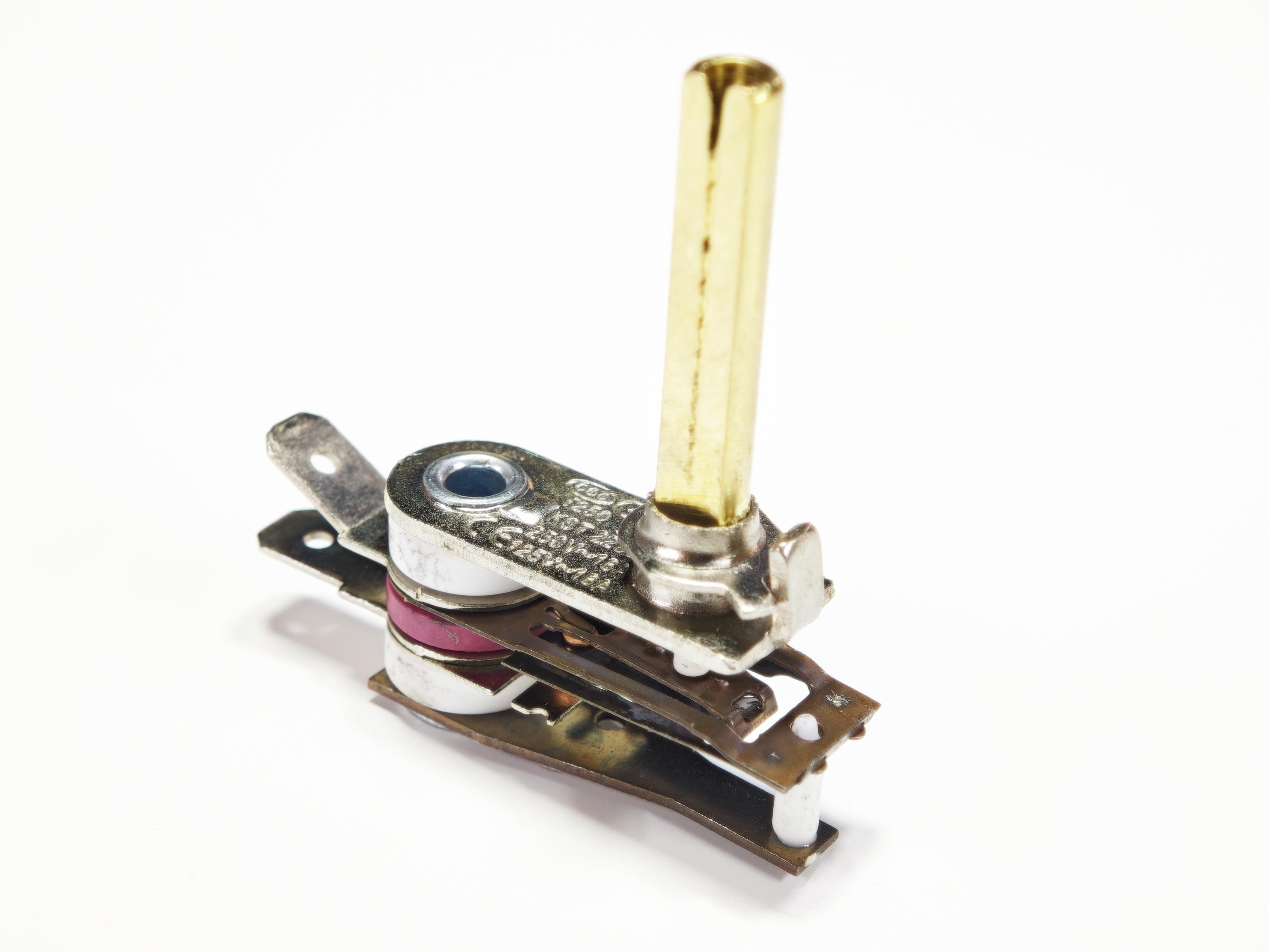 04.Bimetal ThermostatsSern Long-Thread Bimetal Thermostat 10A 230V 250 Degree for Samovar Stove and ToasterSern Long-Thread Bimetal Thermostat 10A 230V 250 Degree for Samovar Stove and Toaster