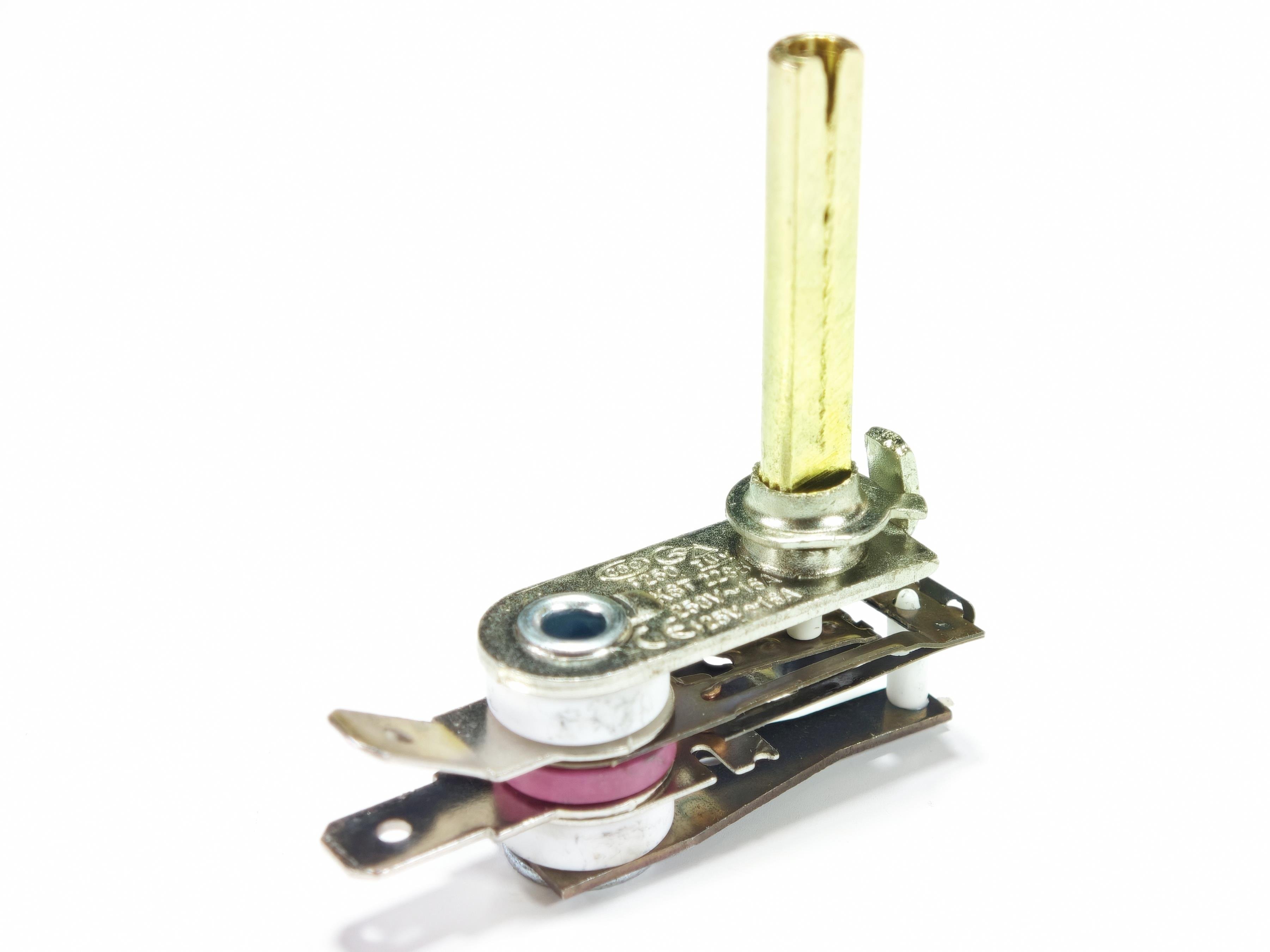04.Bimetal ThermostatsSern Long-Thread Bimetal Thermostat 10A 230V 250 Degree for Samovar Stove and ToasterSern Long-Thread Bimetal Thermostat 10A 230V 250 Degree for Samovar Stove and Toaster