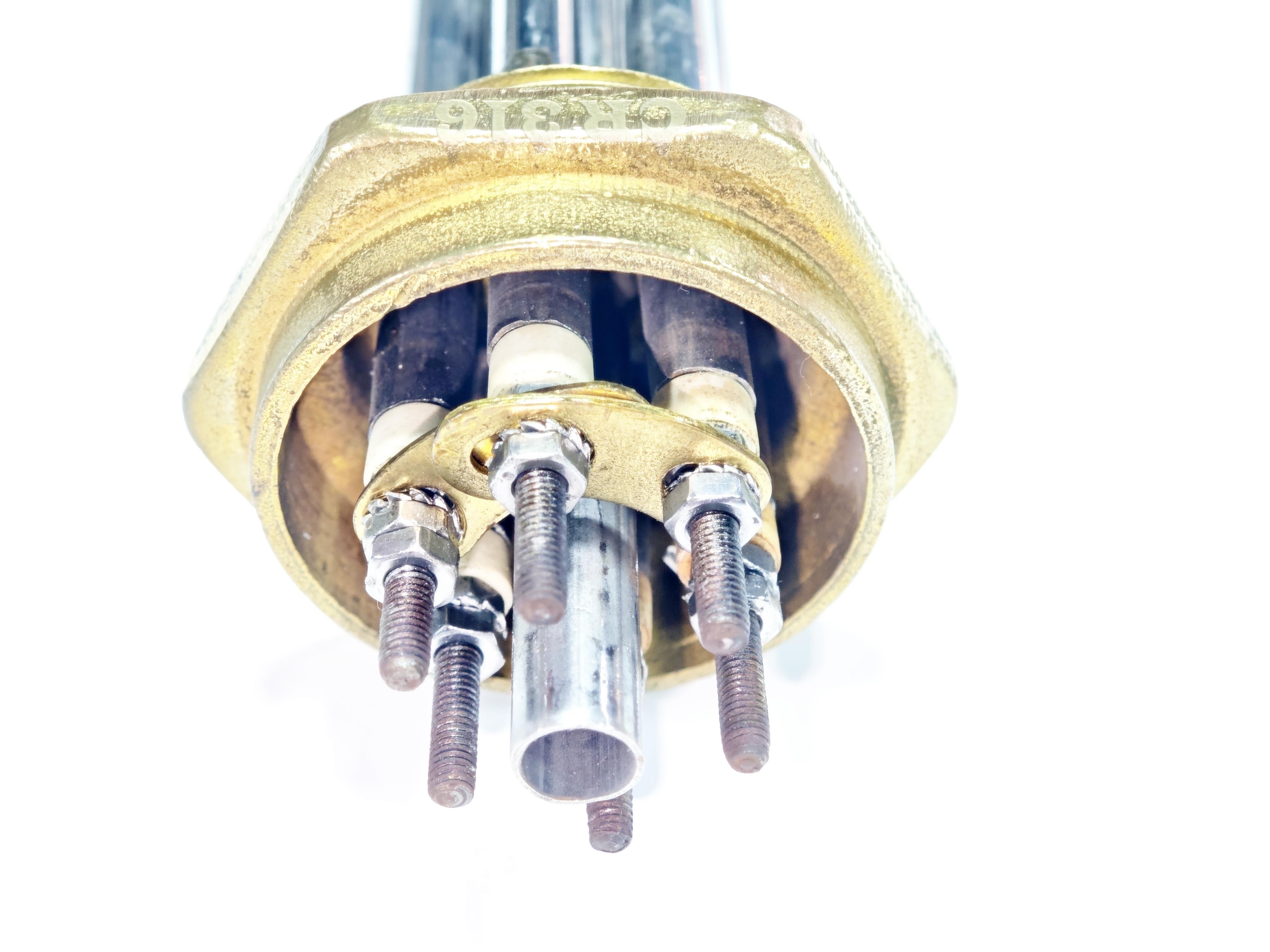 02.316Cr Three-Phase Head HeatersSERN PRIME 1.5 Inch 316 Stainless Steel 6KW Three Phase Immersion Heater Head 380V 30cmSERN PRIME 1.5 Inch 316 Stainless Steel 6KW Three Phase Immersion Heater Head 380V 30cm