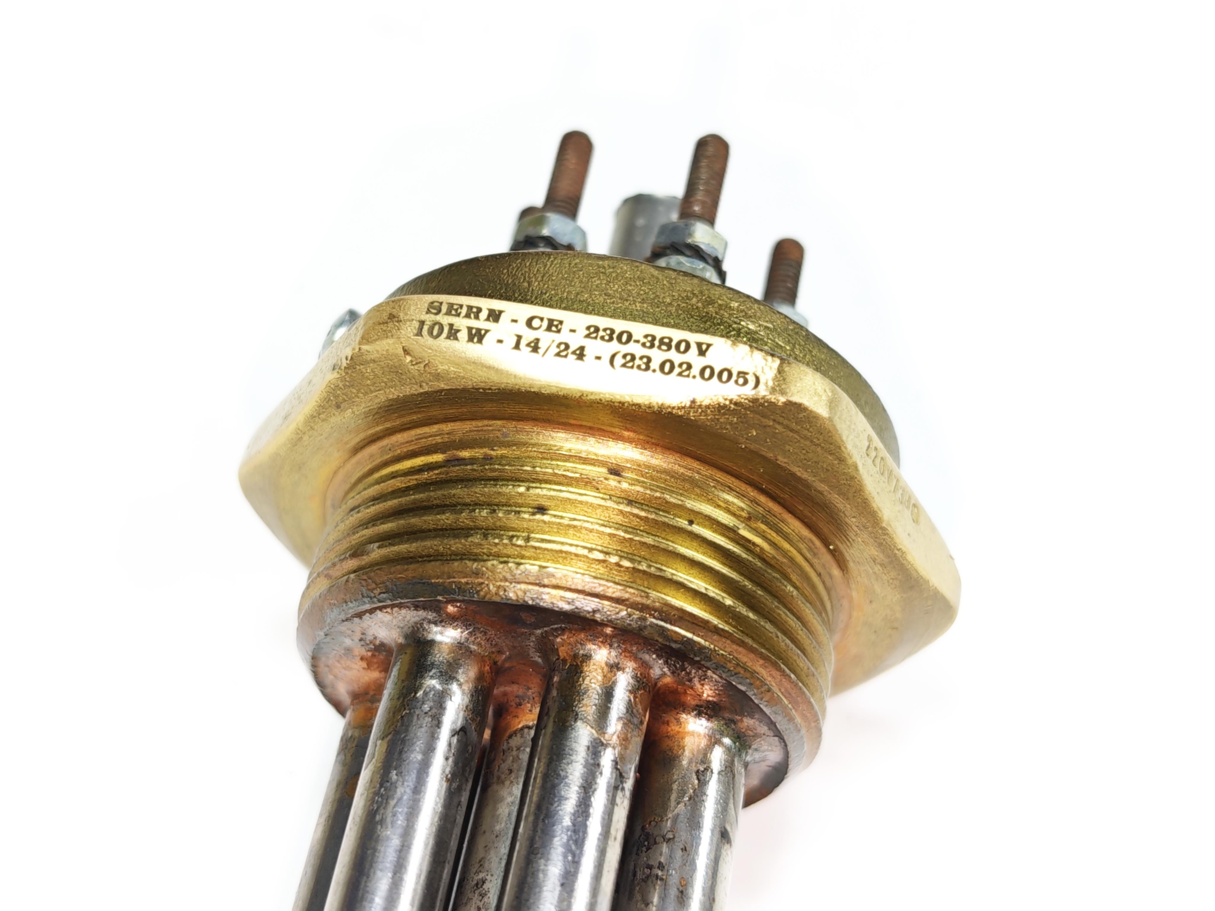 02.316Cr Three-Phase Head HeatersSERN PRIME 1.5 Inch 316Cr Stainless Steel 10KW Three Phase Immersion Heater Head 45cmSERN PRIME 1.5 Inch 316Cr Stainless Steel 10KW Three Phase Immersion Heater Head 45cm