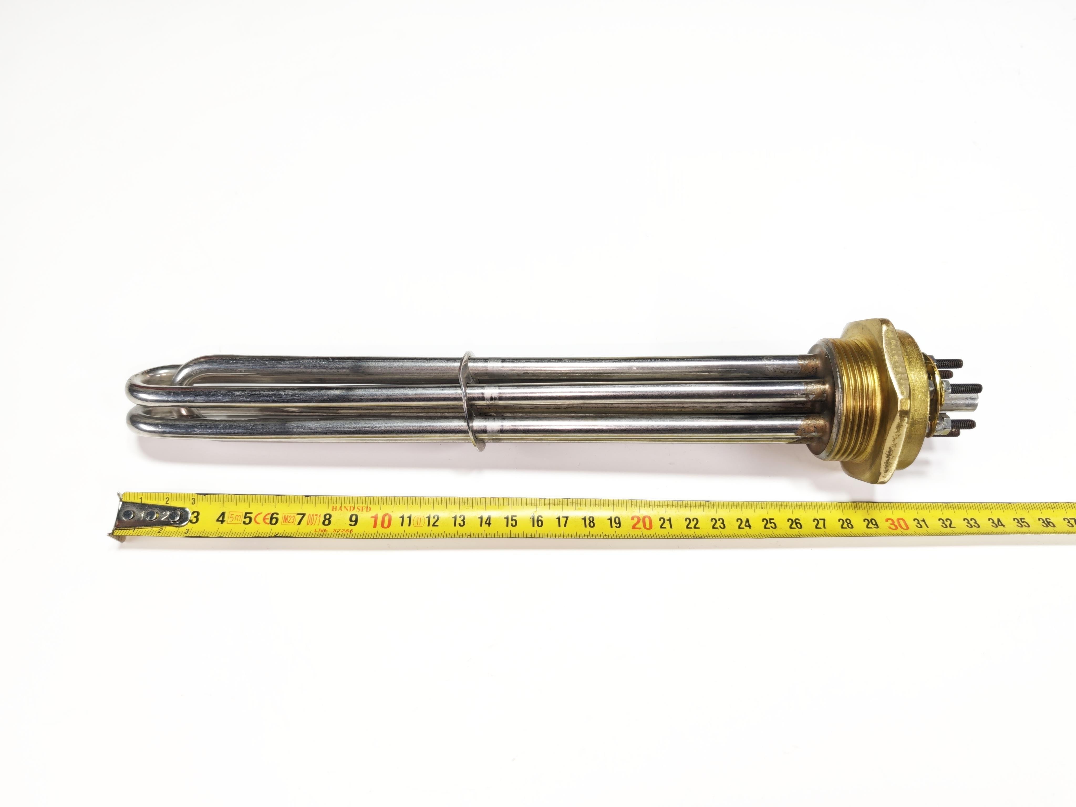 02.316Cr Three-Phase Head HeatersSERN PRIME 1.5 Inch 316 Stainless Steel 6KW Three Phase Immersion Heater Head 380V 30cmSERN PRIME 1.5 Inch 316 Stainless Steel 6KW Three Phase Immersion Heater Head 380V 30cm