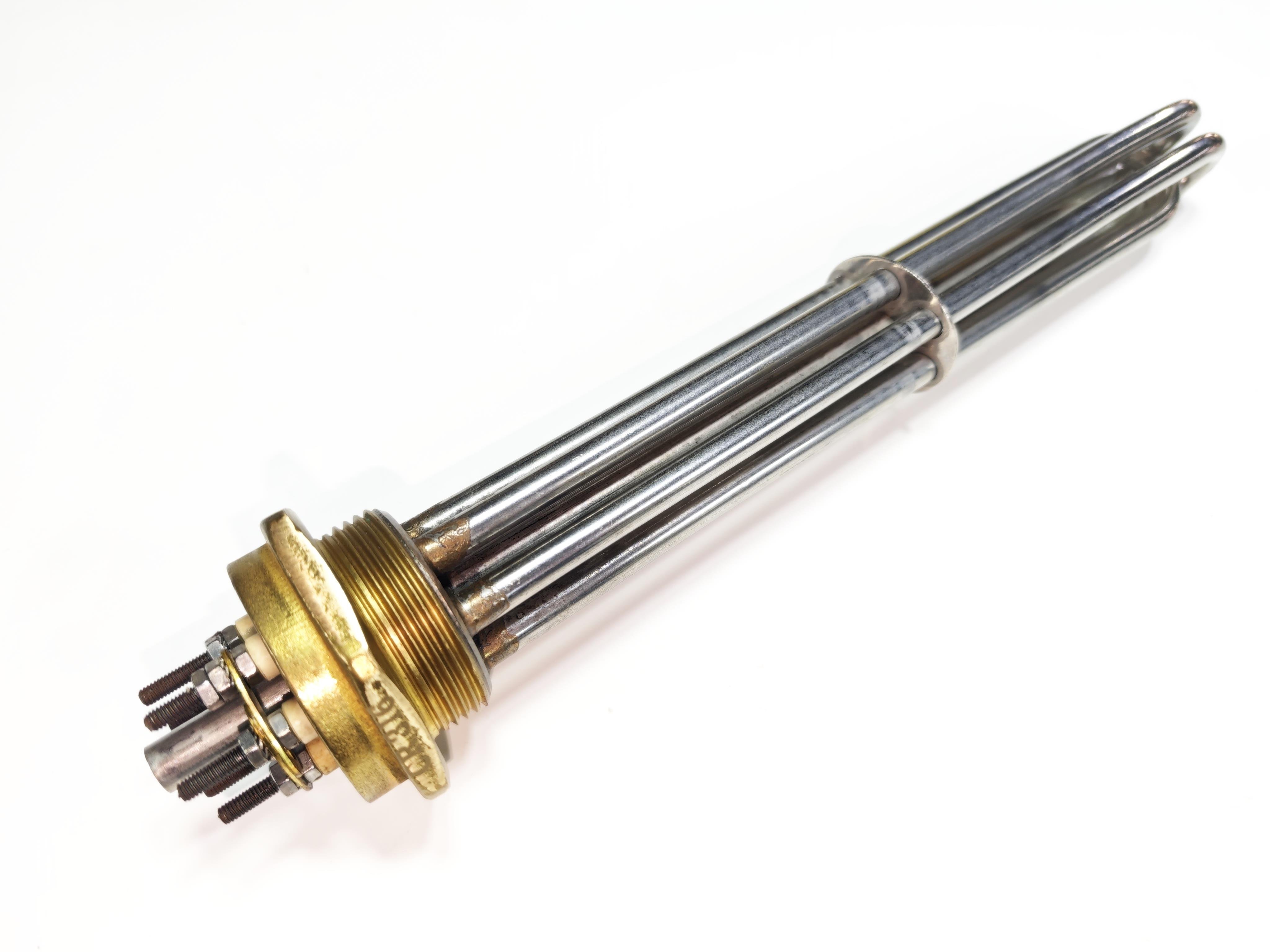 02.316Cr Three-Phase Head HeatersSERN PRIME 1.5 Inch 316 Stainless Steel 6KW Three Phase Immersion Heater Head 380V 30cmSERN PRIME 1.5 Inch 316 Stainless Steel 6KW Three Phase Immersion Heater Head 380V 30cm