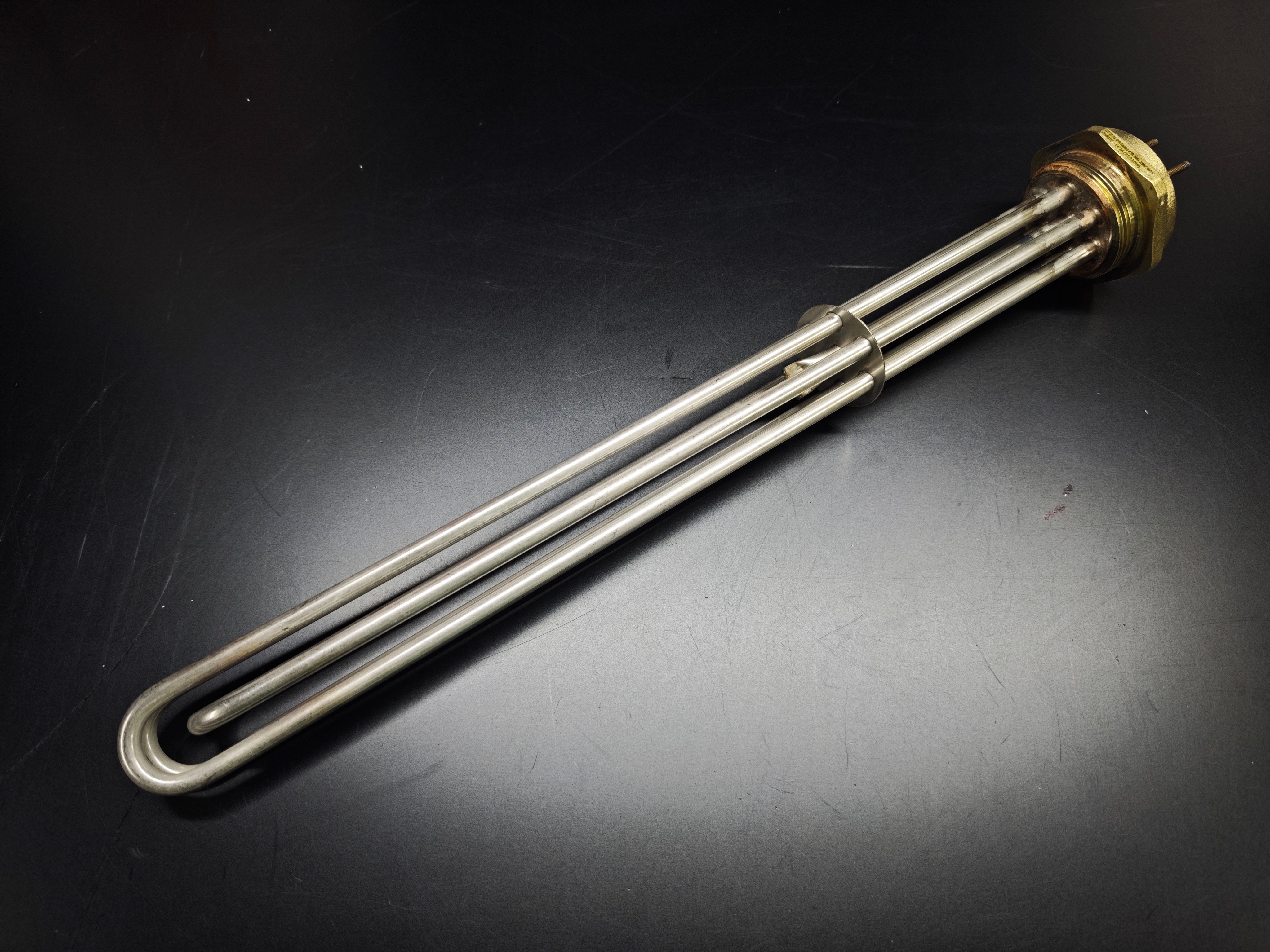 02.Chrome 316 Quality Heating ResistancesSERN PRIME 2 Inch Custom Head Immersion Heating Element 230V/380V 6000W 50cm Metric Terminals CR316SERN PRIME 2 Inch Custom Head Immersion Heating Element 230V/380V 6000W 50cm Metric Terminals CR316