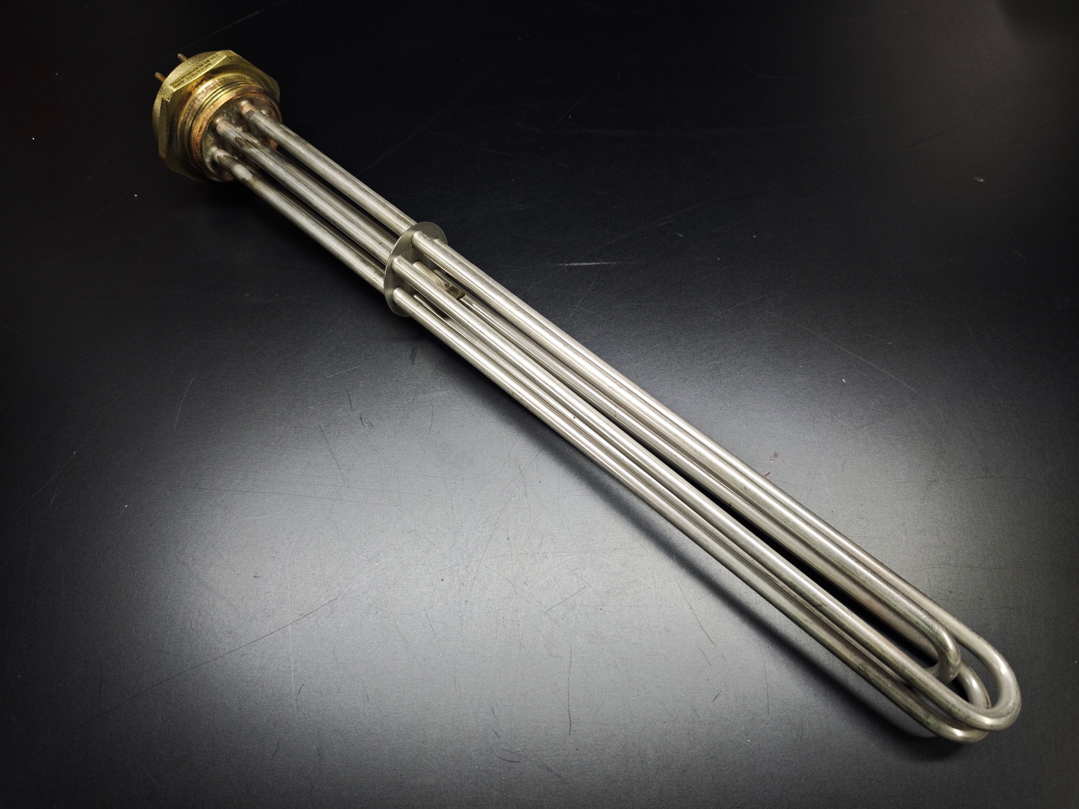 02.Chrome 316 Quality Heating ResistancesSERN PRIME 2 Inch Custom Head Immersion Heating Element 230V/380V 6000W 50cm Metric Terminals CR316SERN PRIME 2 Inch Custom Head Immersion Heating Element 230V/380V 6000W 50cm Metric Terminals CR316