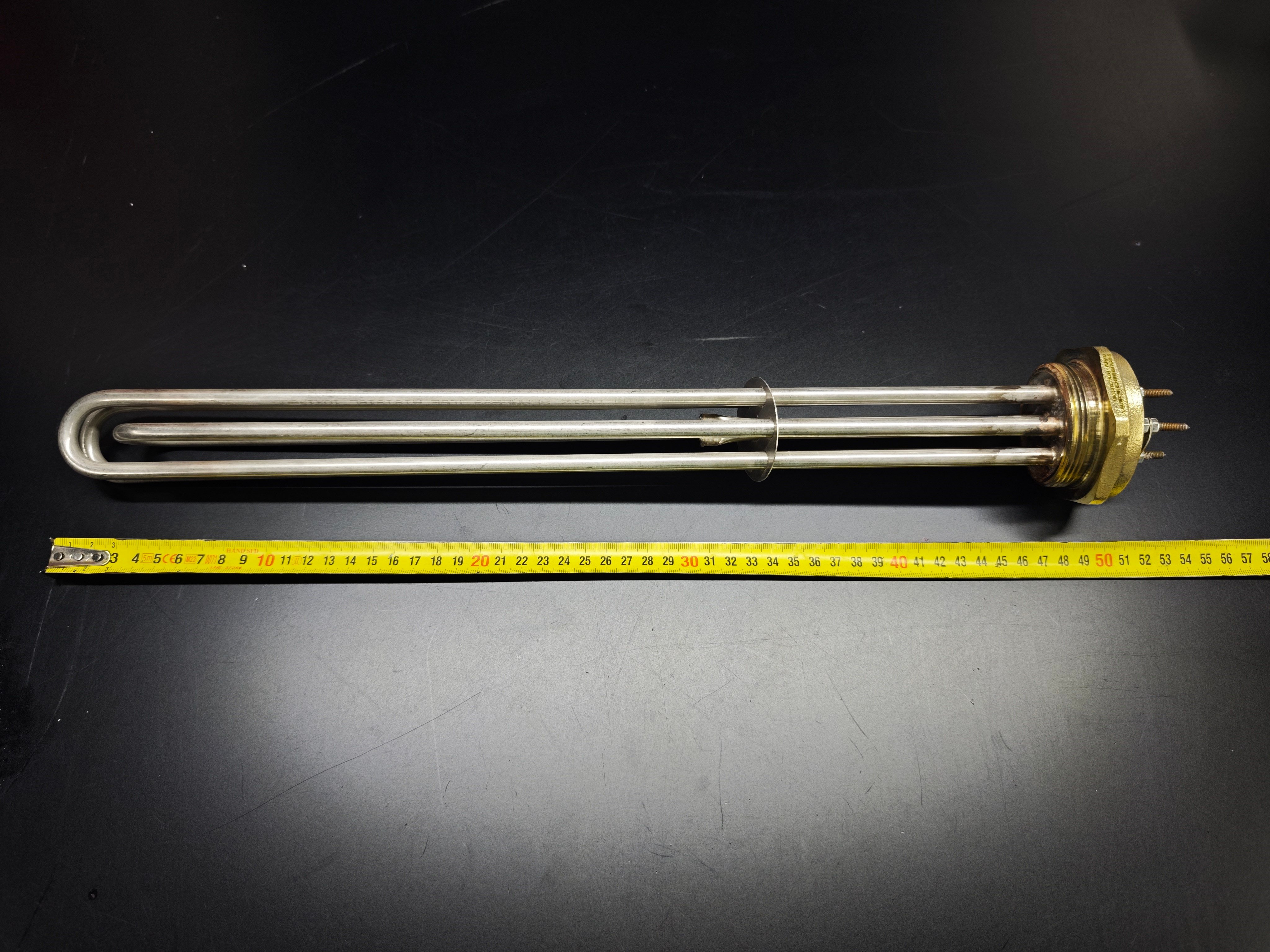 02.Chrome 316 Quality Heating ResistancesSERN PRIME 2 Inch Custom Head Immersion Heating Element 230V/380V 6000W 50cm Metric Terminals CR316SERN PRIME 2 Inch Custom Head Immersion Heating Element 230V/380V 6000W 50cm Metric Terminals CR316
