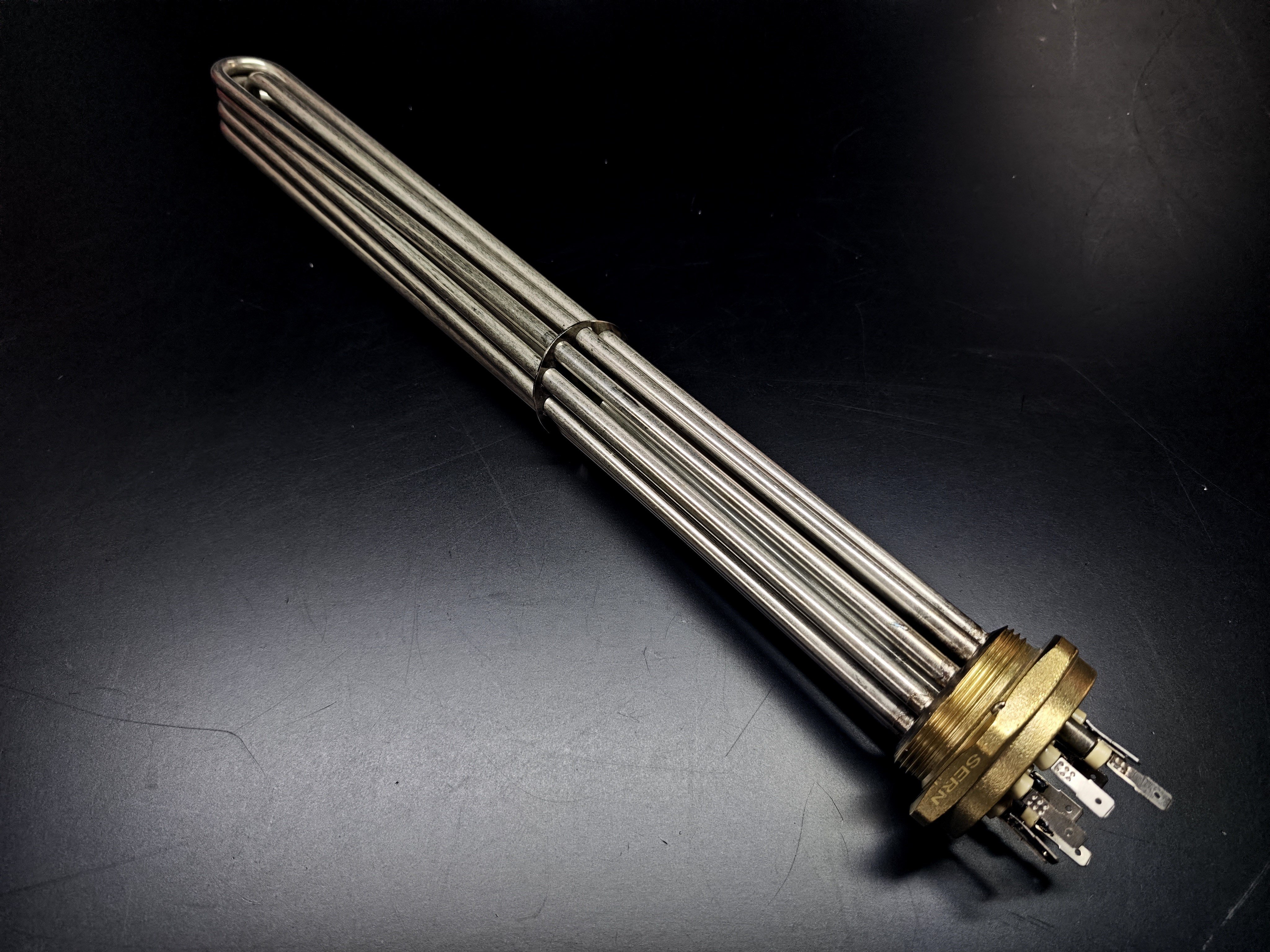 10.Autoclave Heater ElementsSERN PRIME 2 Inch Tri-Phase Autoclave Heating Element 12.5KW 47cm 5 Elements Socket Type CR316SERN PRIME 2 Inch Tri-Phase Autoclave Heating Element 12.5KW 47cm 5 Elements Socket Type CR316