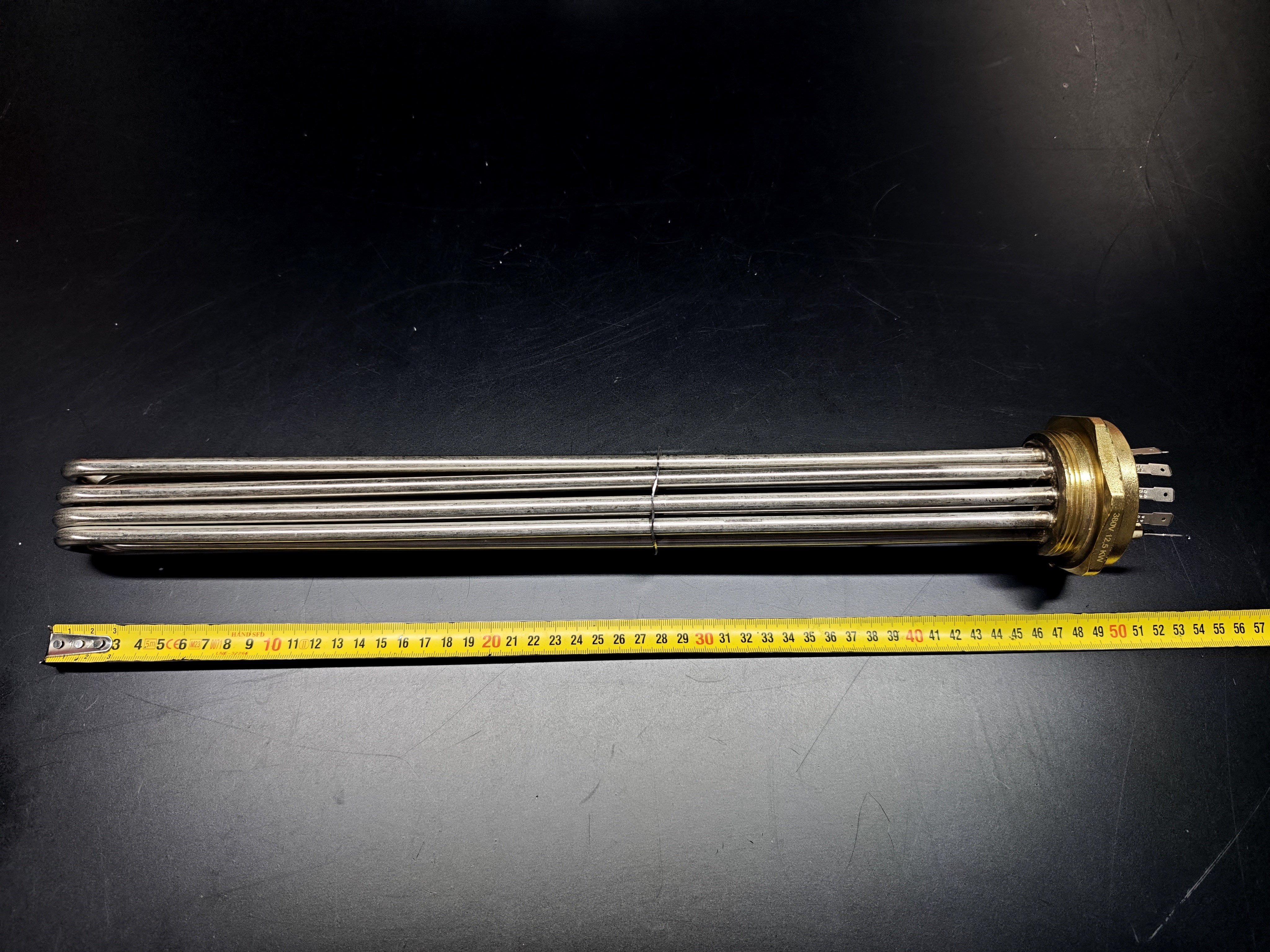 10.Autoclave Heater ElementsSERN PRIME 2 Inch Tri-Phase Autoclave Heating Element 12.5KW 47cm 5 Elements Socket Type CR316SERN PRIME 2 Inch Tri-Phase Autoclave Heating Element 12.5KW 47cm 5 Elements Socket Type CR316